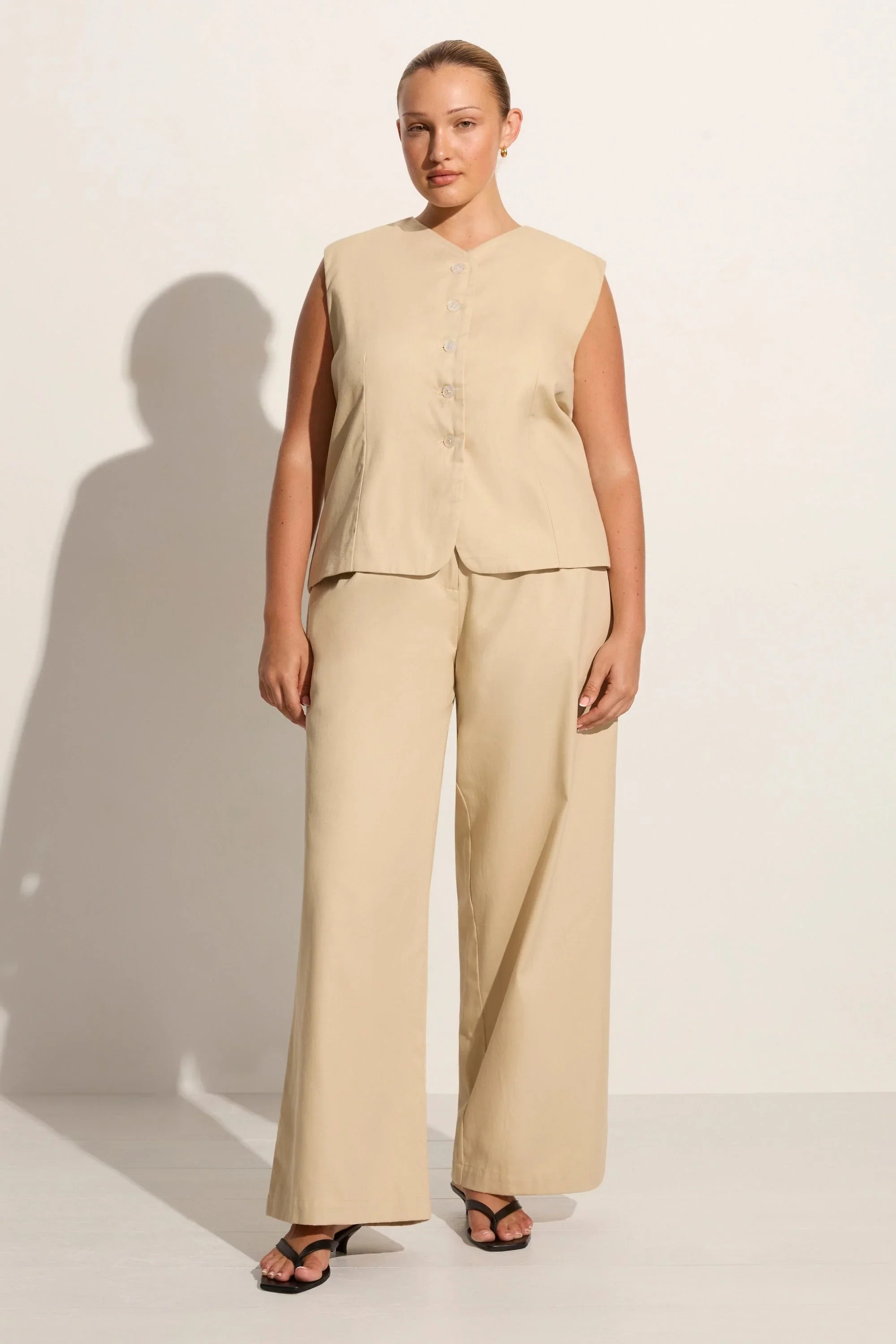 Faithfull - Udine Pant Bleached Sand - Final Sale - Image 5