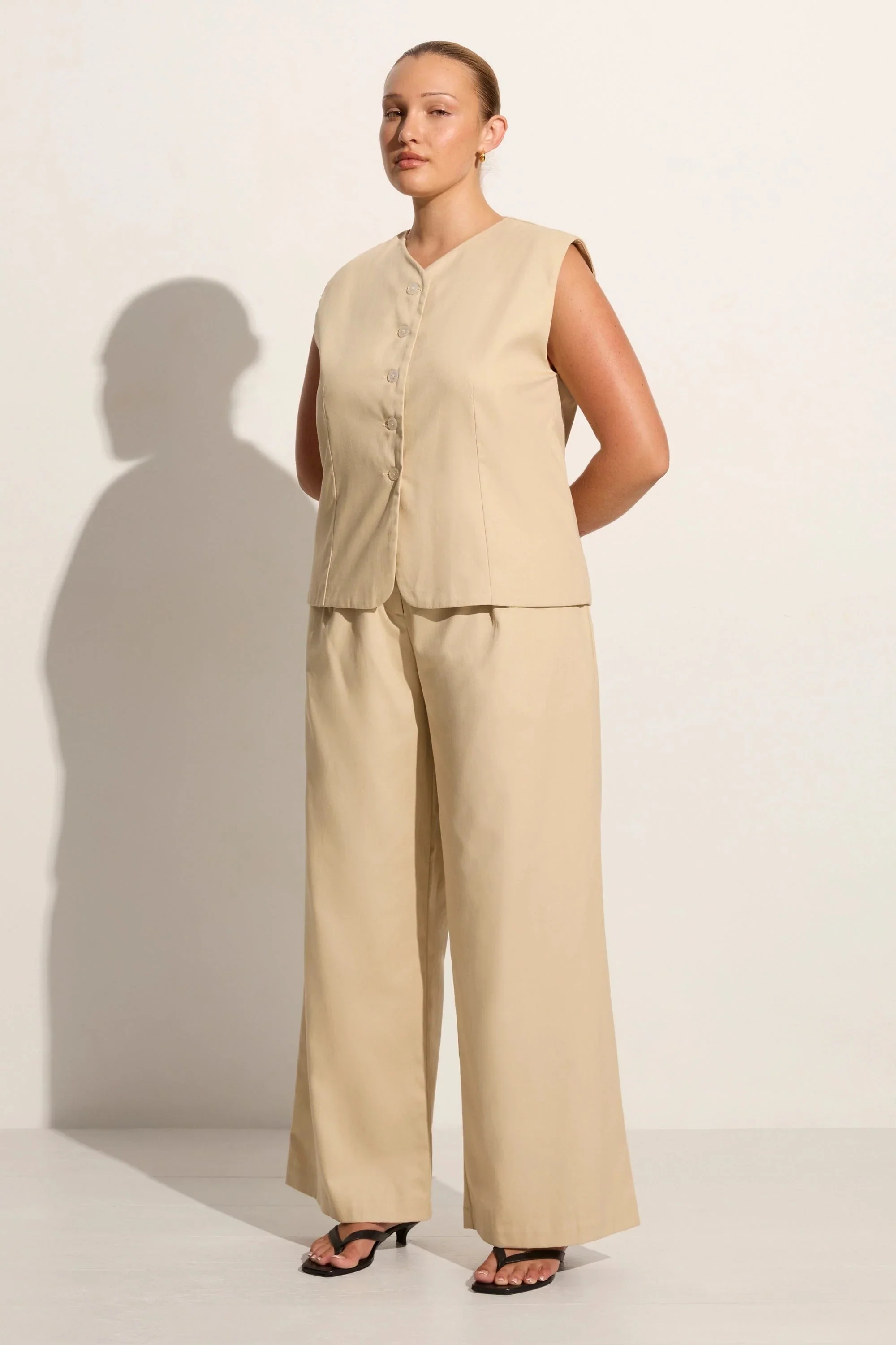 Faithfull - Udine Pant Bleached Sand - Final Sale - Image 6