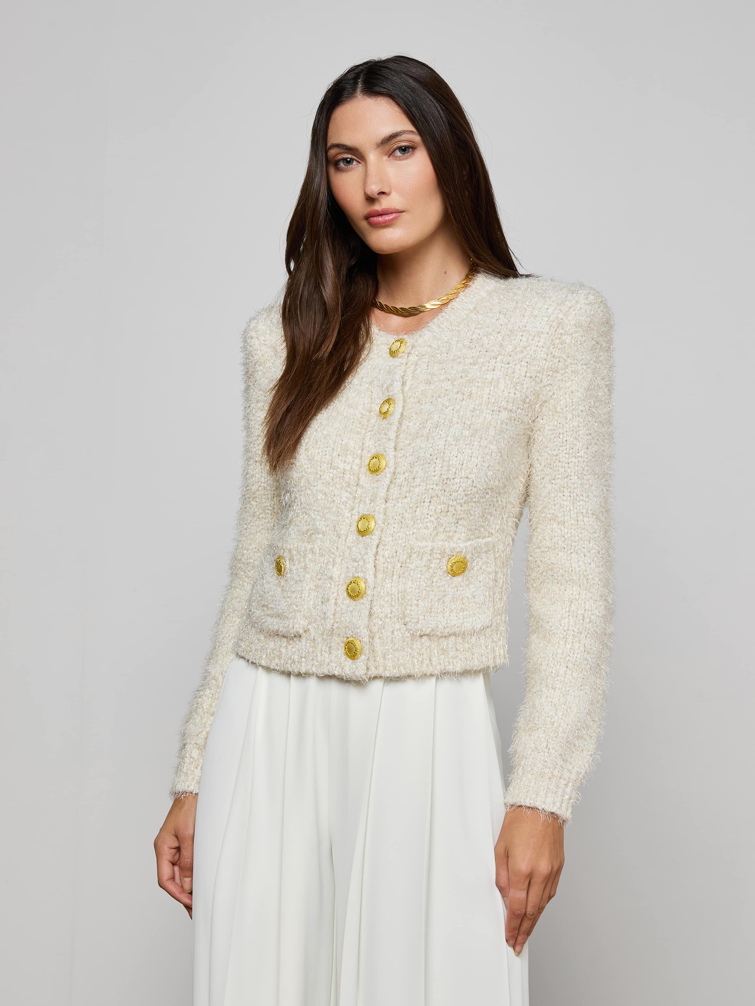 L'AGENCE - Una Knit Cardigan