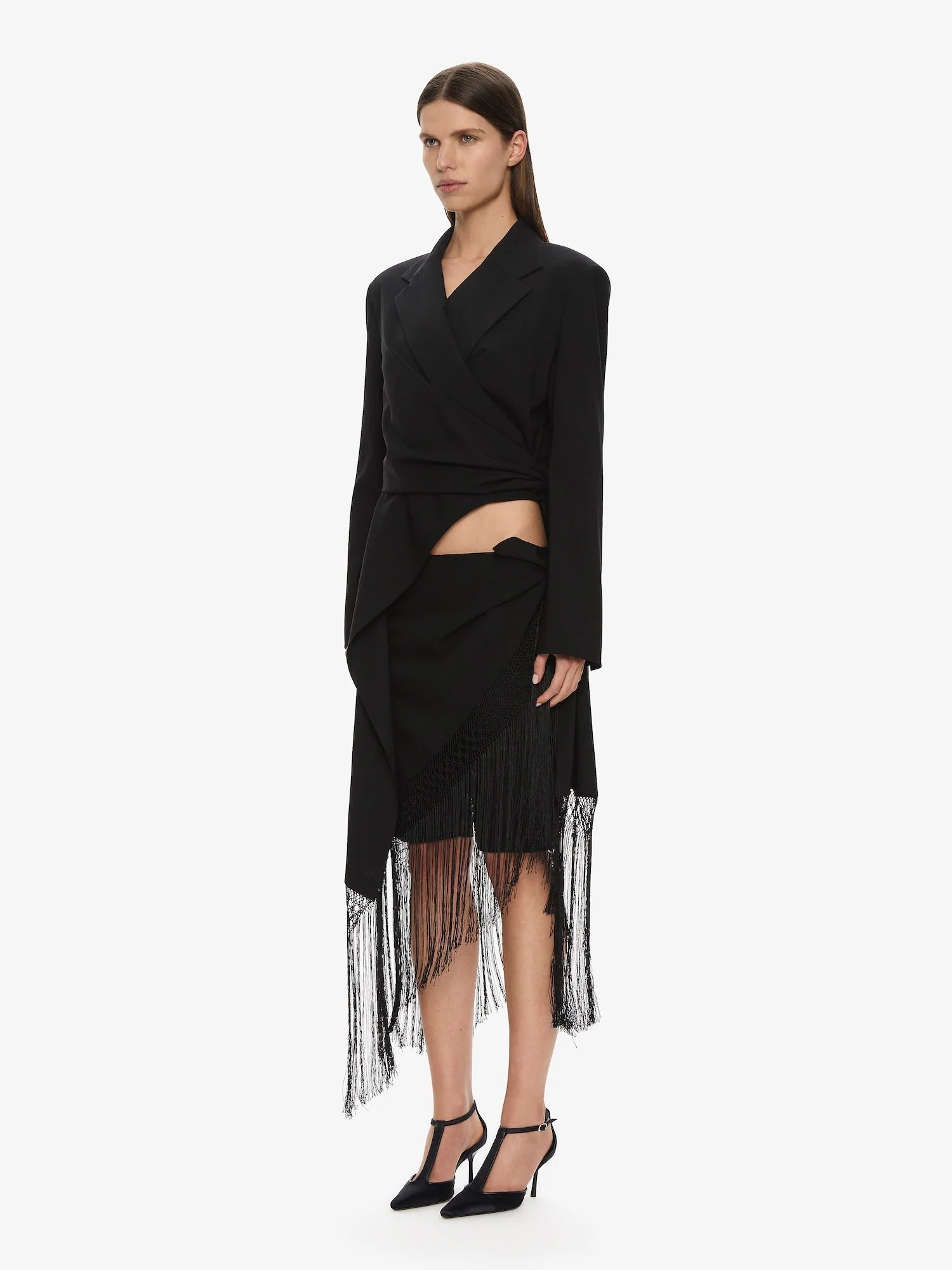 Christopher Esber - Unravel Macrame Wrap Short - Image 4