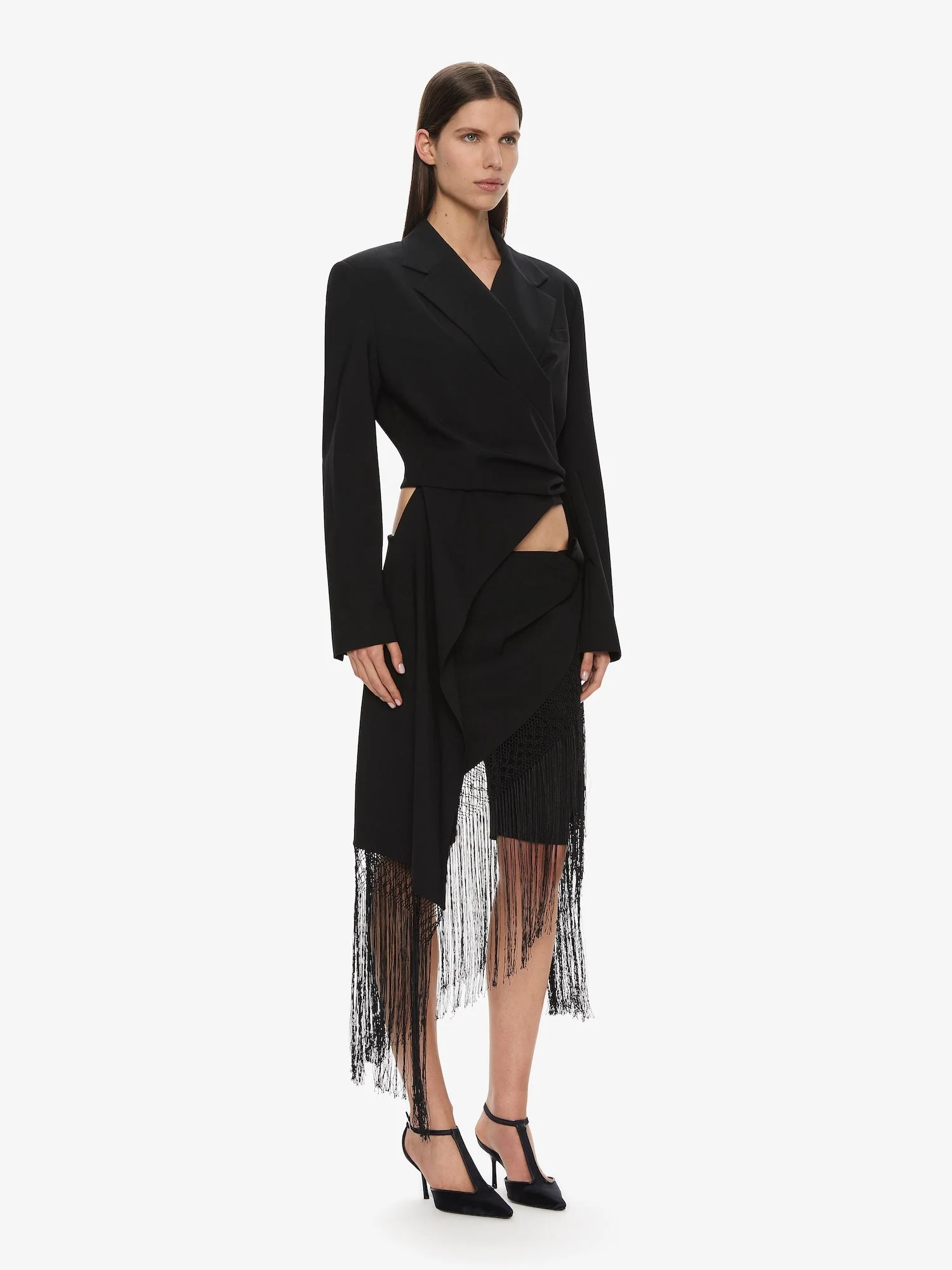 Christopher Esber - Unravel Macrame Wrap Short - Image 5