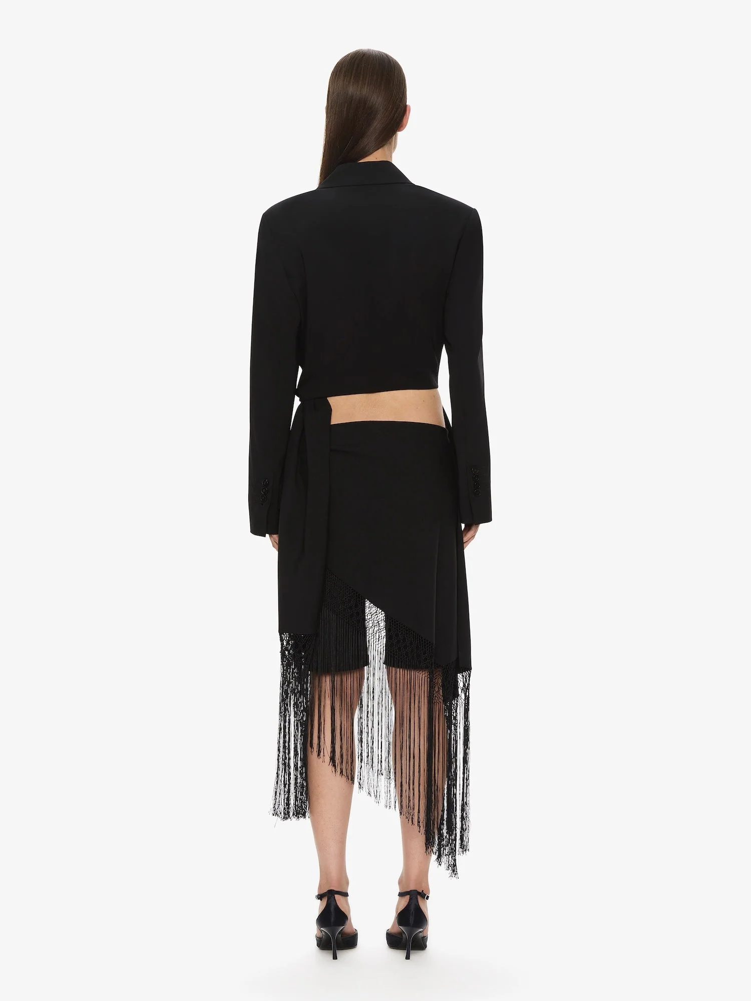 Christopher Esber - Unravel Macrame Wrap Short - Image 6