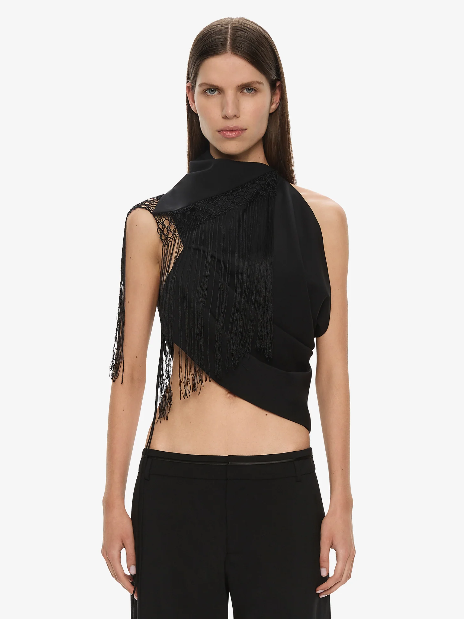 Christopher Esber - Unravel Macrame Wrap Top