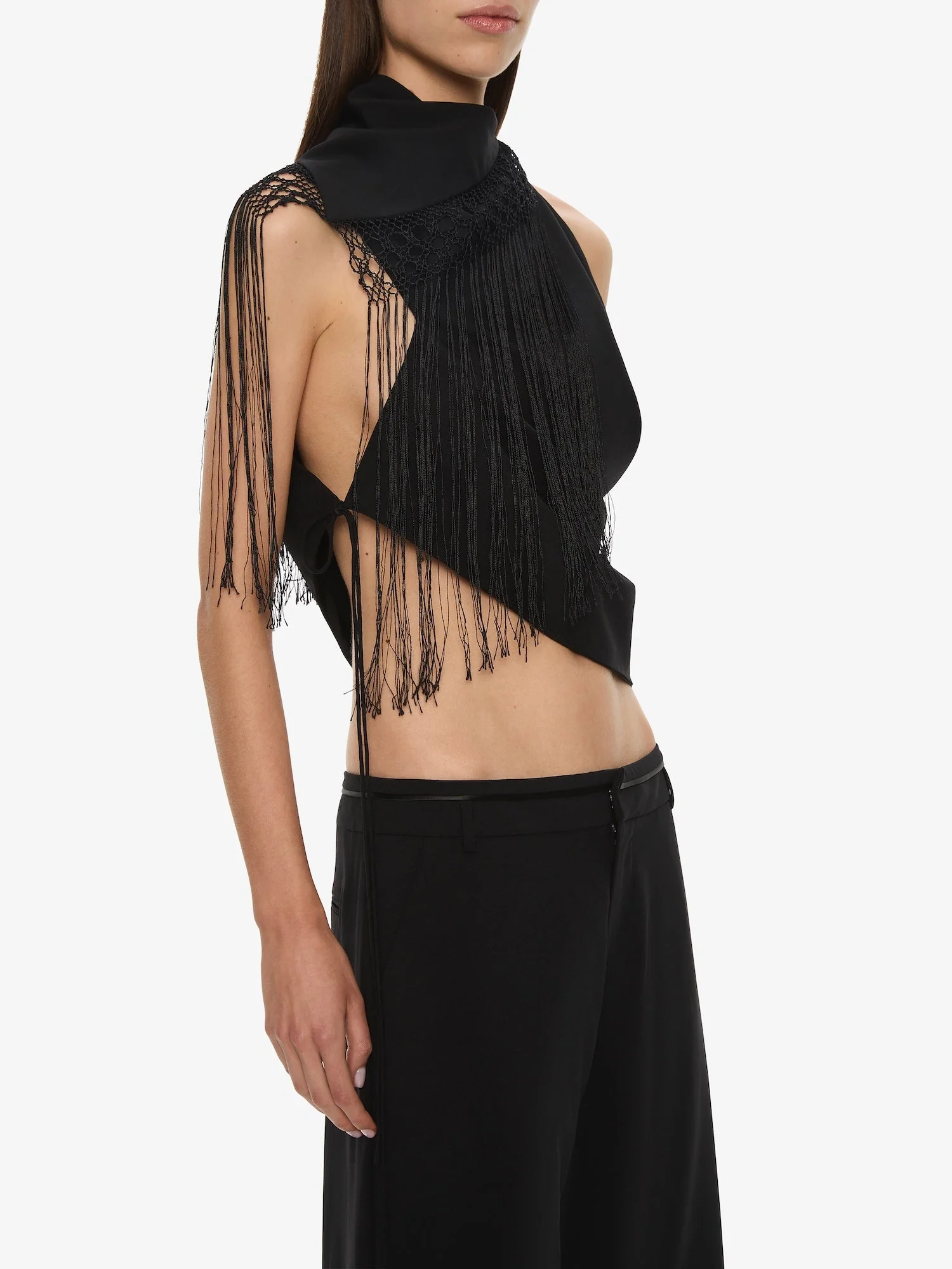 Christopher Esber - Unravel Macrame Wrap Top - Image 4