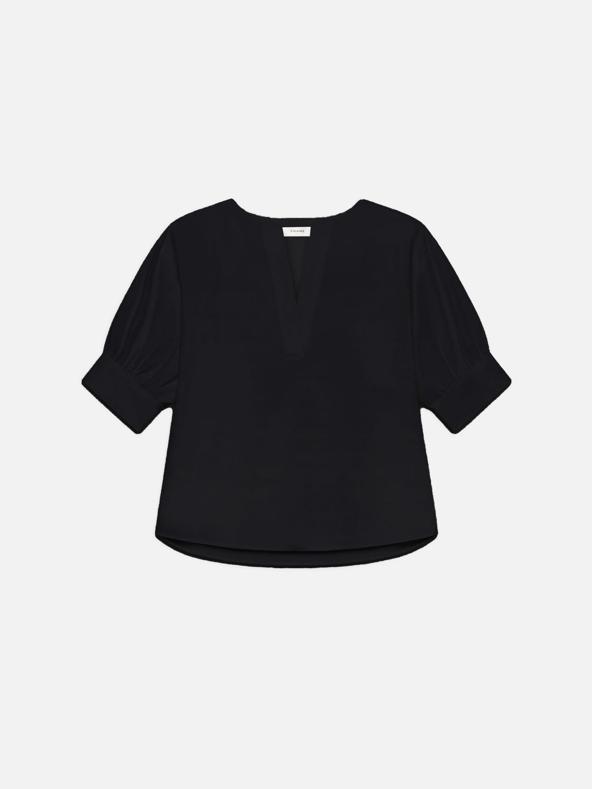 FRAME - V - neck Popover Top