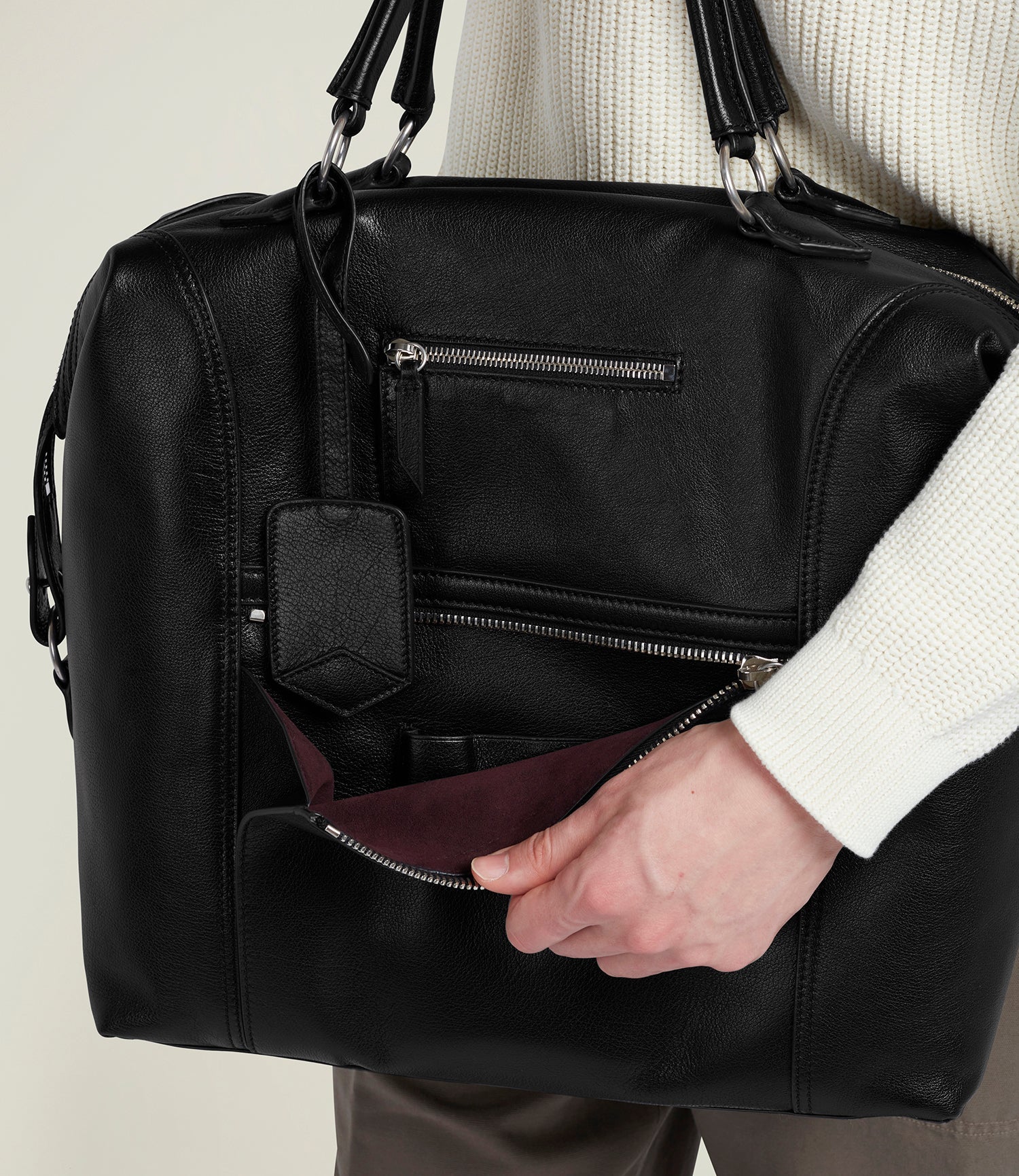 Metier - Vagabond All Day Bag Buffalo Black - Image 7