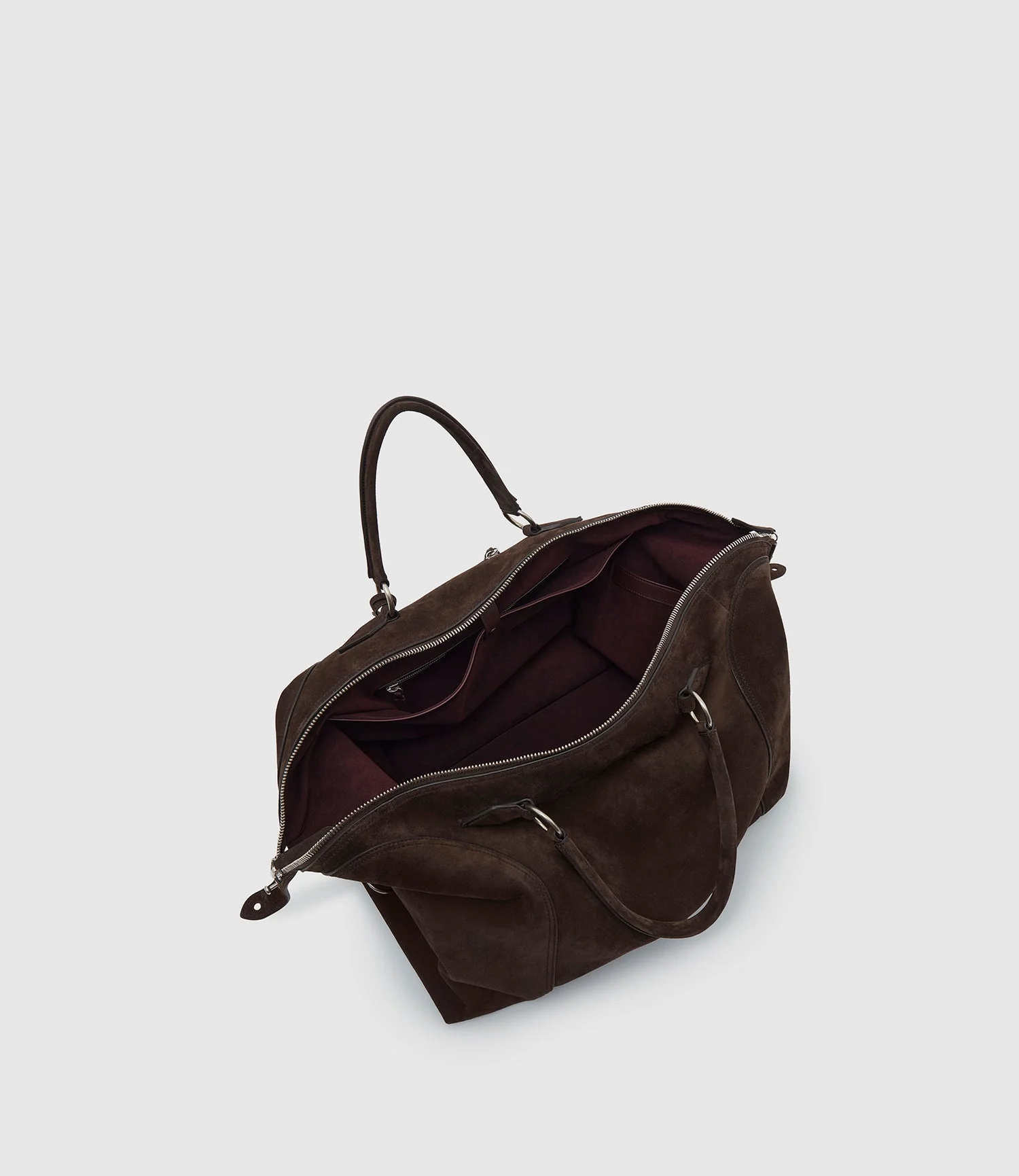 Metier - Vagabond Duffle Suede Chocolate - Image 3