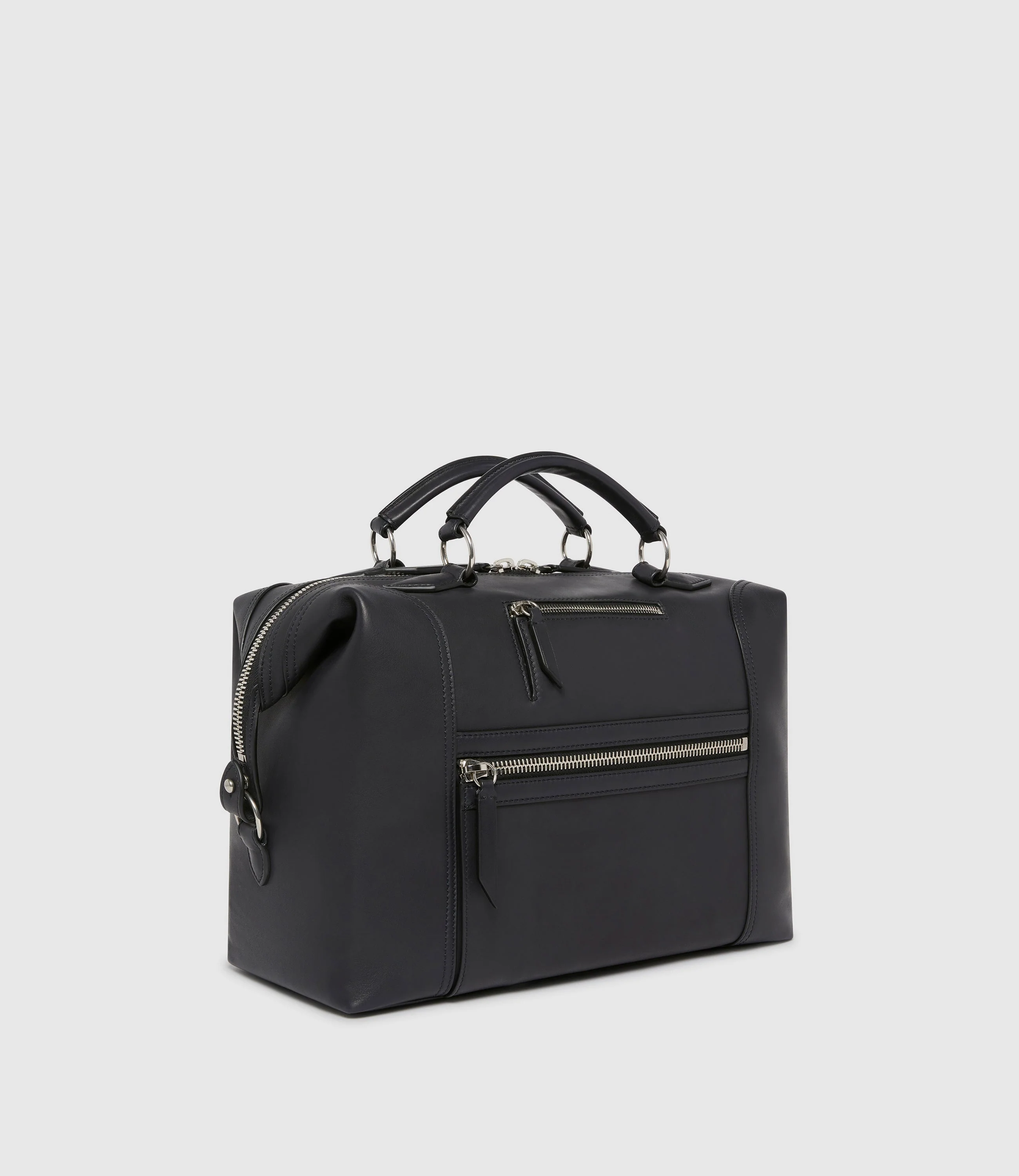 Metier - Vagabond Messenger Natural Calfskin Matte Black - Image 2