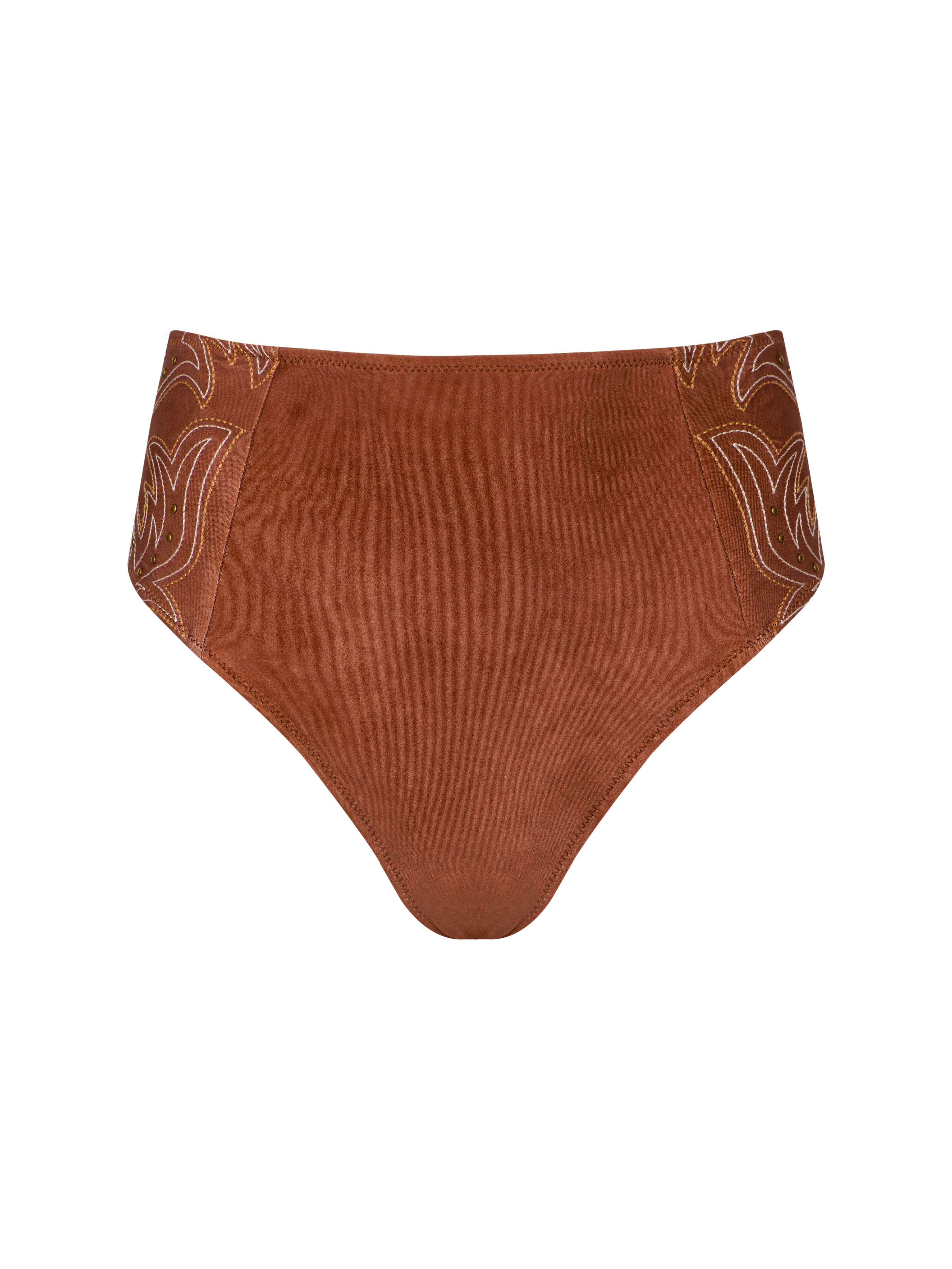 L'AGENCE - Vanessa High - Waisted Bikini Bottom - Image 14