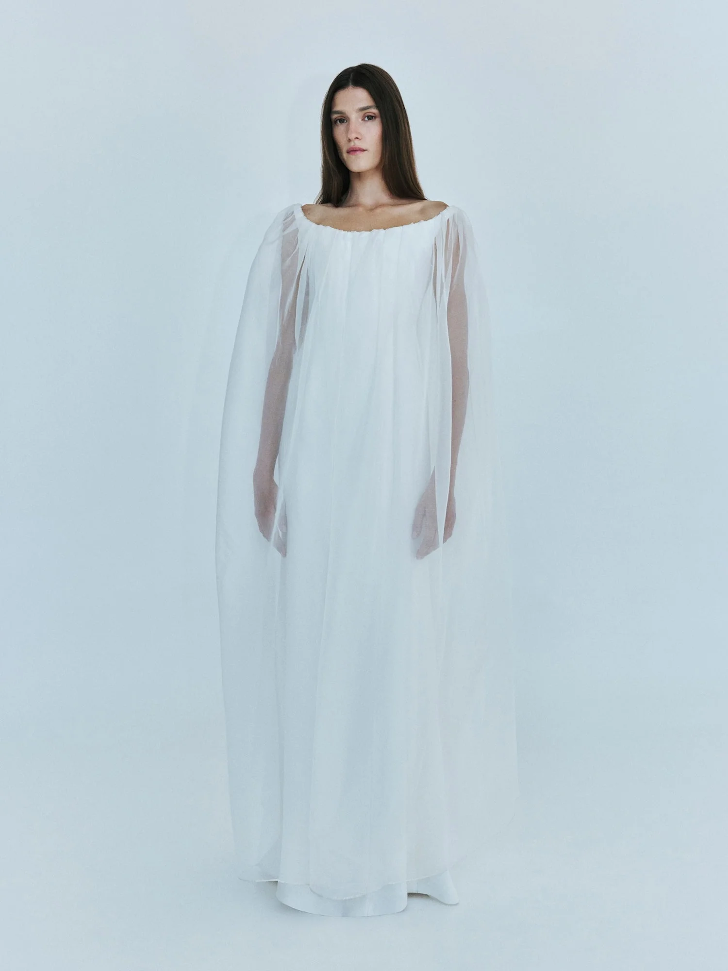 Christopher Esber - Vapour Overlay Silk Gown - Image 10