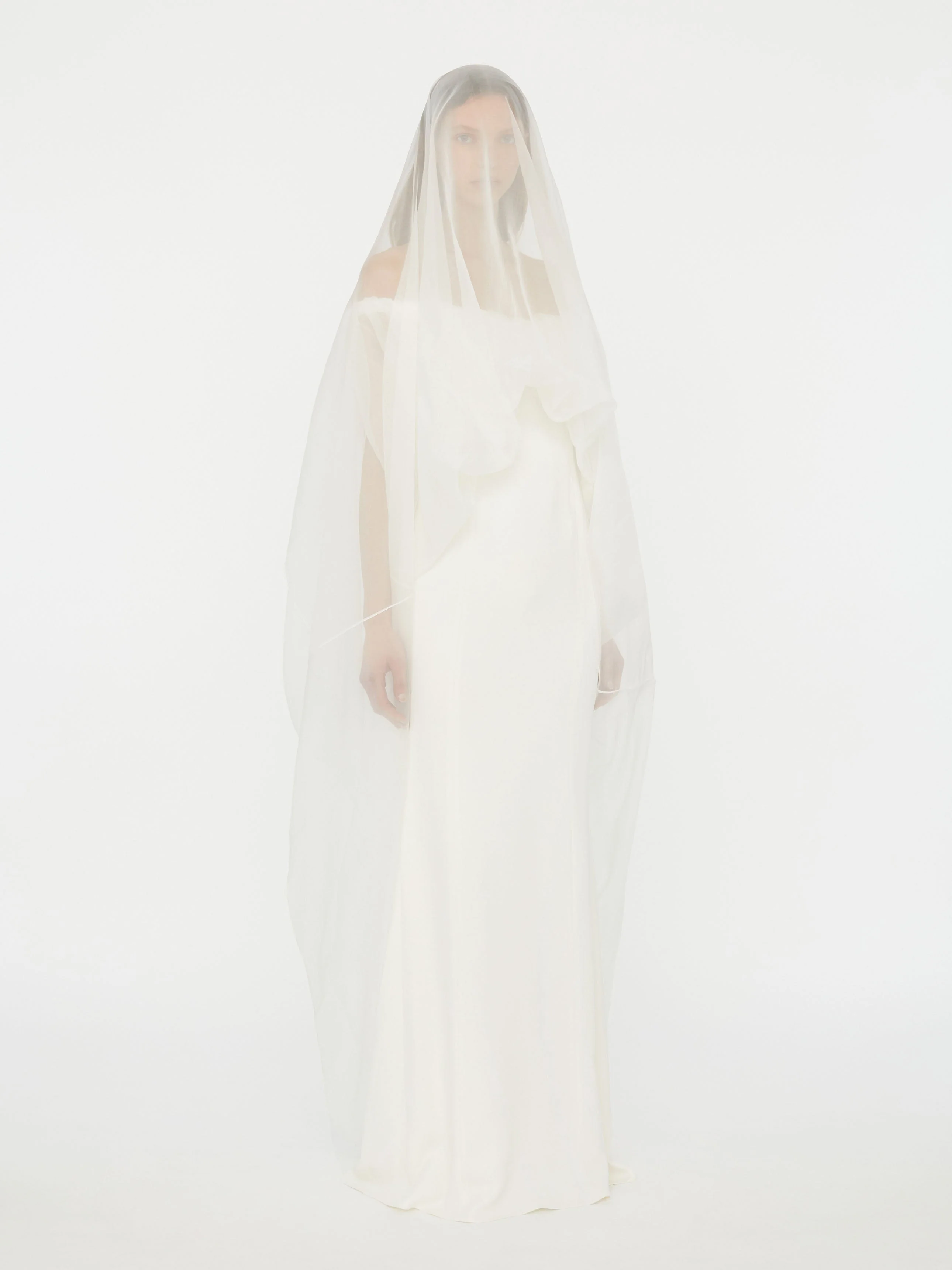 Christopher Esber - Vapour Overlay Silk Gown - Image 3