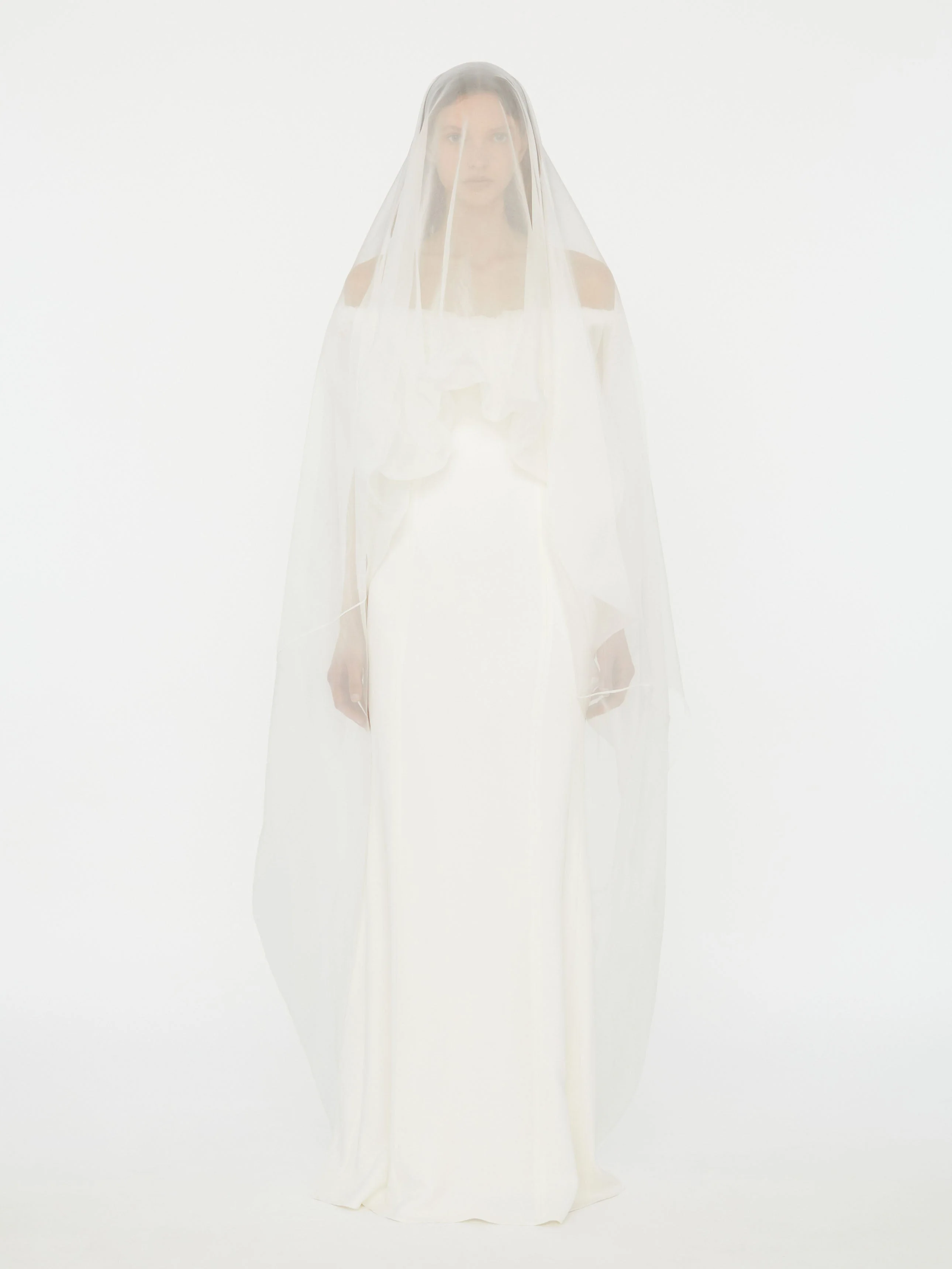 Christopher Esber - Vapour Overlay Silk Gown - Image 4