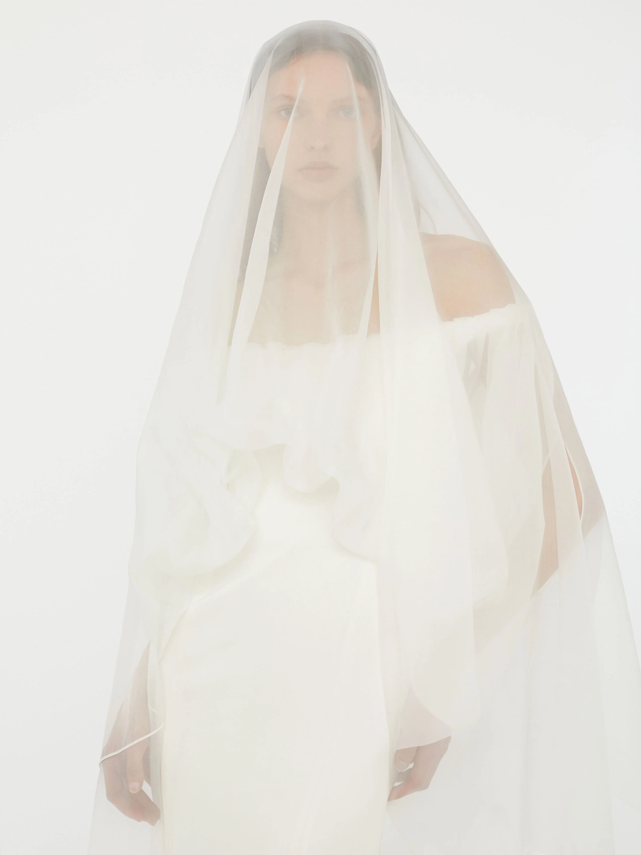 Christopher Esber - Vapour Overlay Silk Gown - Image 5