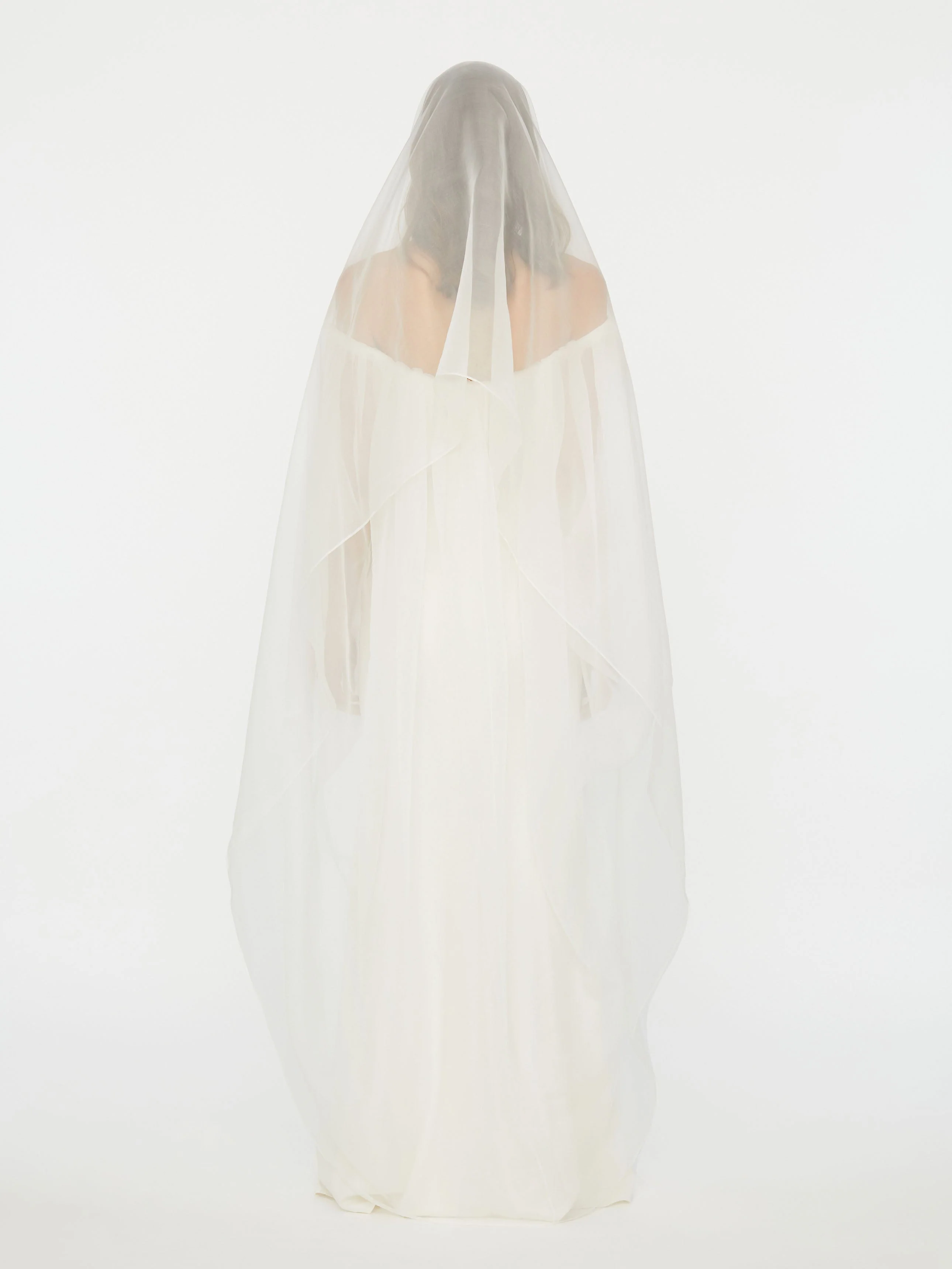 Christopher Esber - Vapour Overlay Silk Gown - Image 9