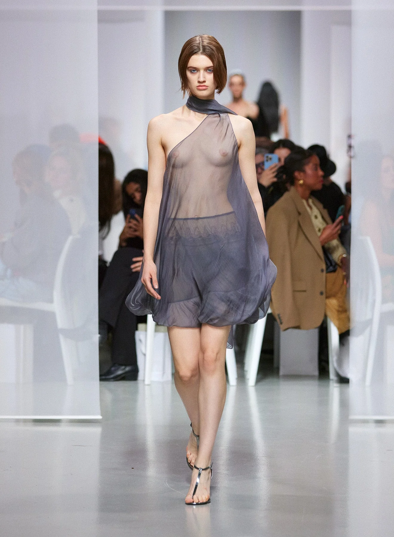 Christopher Esber - Vapour Scarf Mini Dress