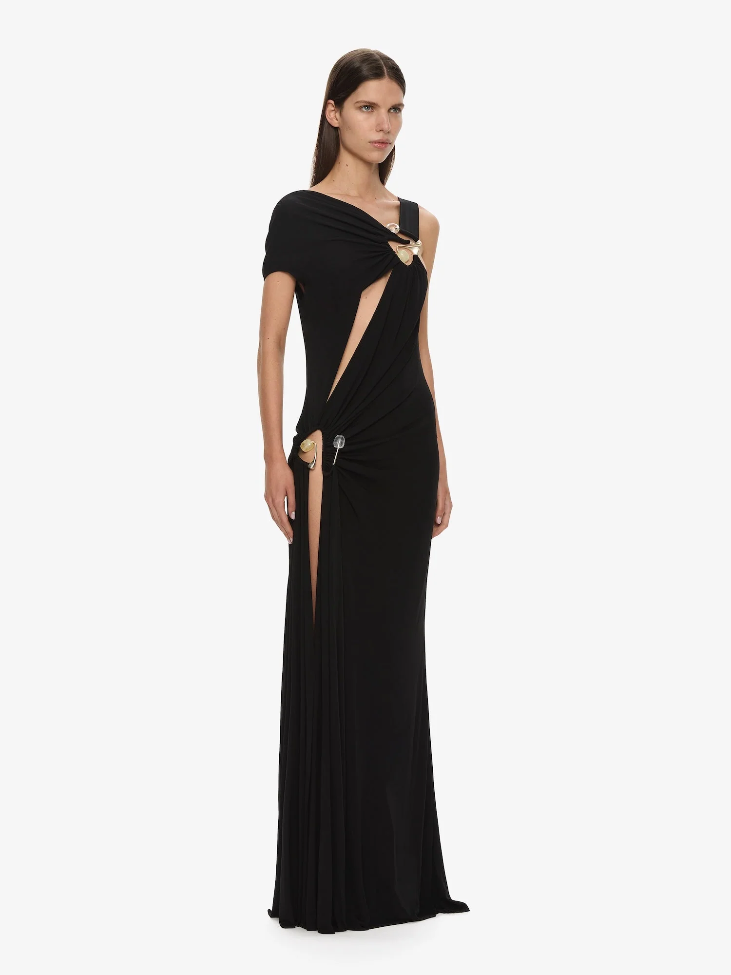 Christopher Esber - Veer Spiral Crystal Draped Jersey Dress - Image 2