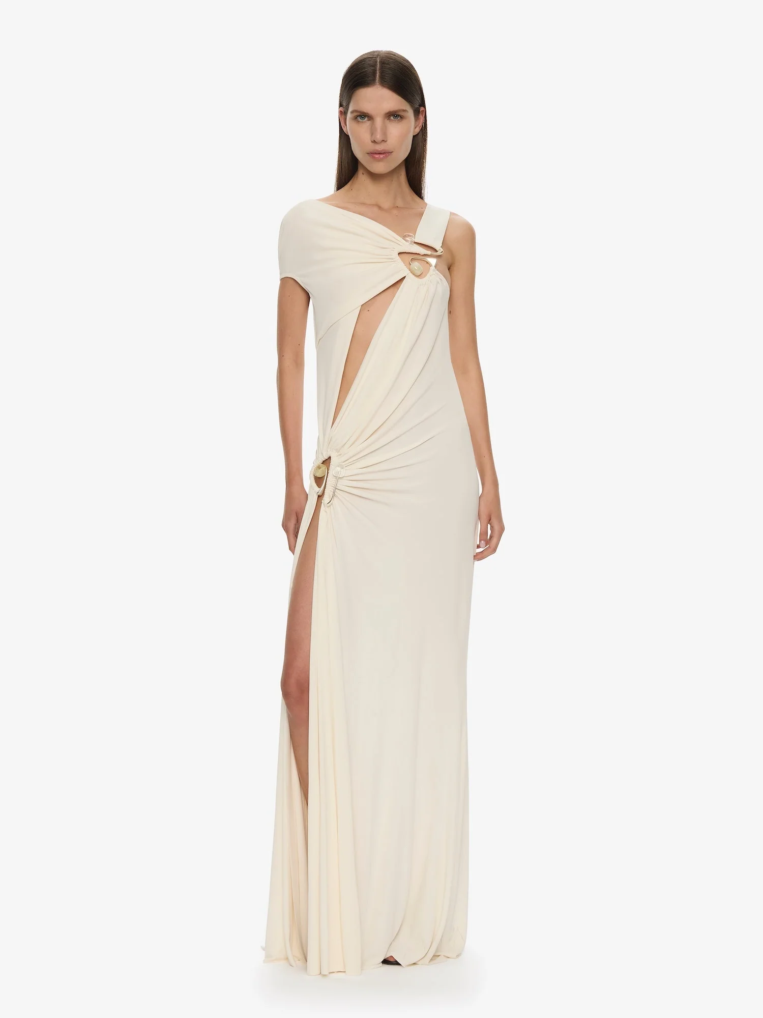 Christopher Esber - Veer Spiral Crystal Draped Jersey Dress - Image 3