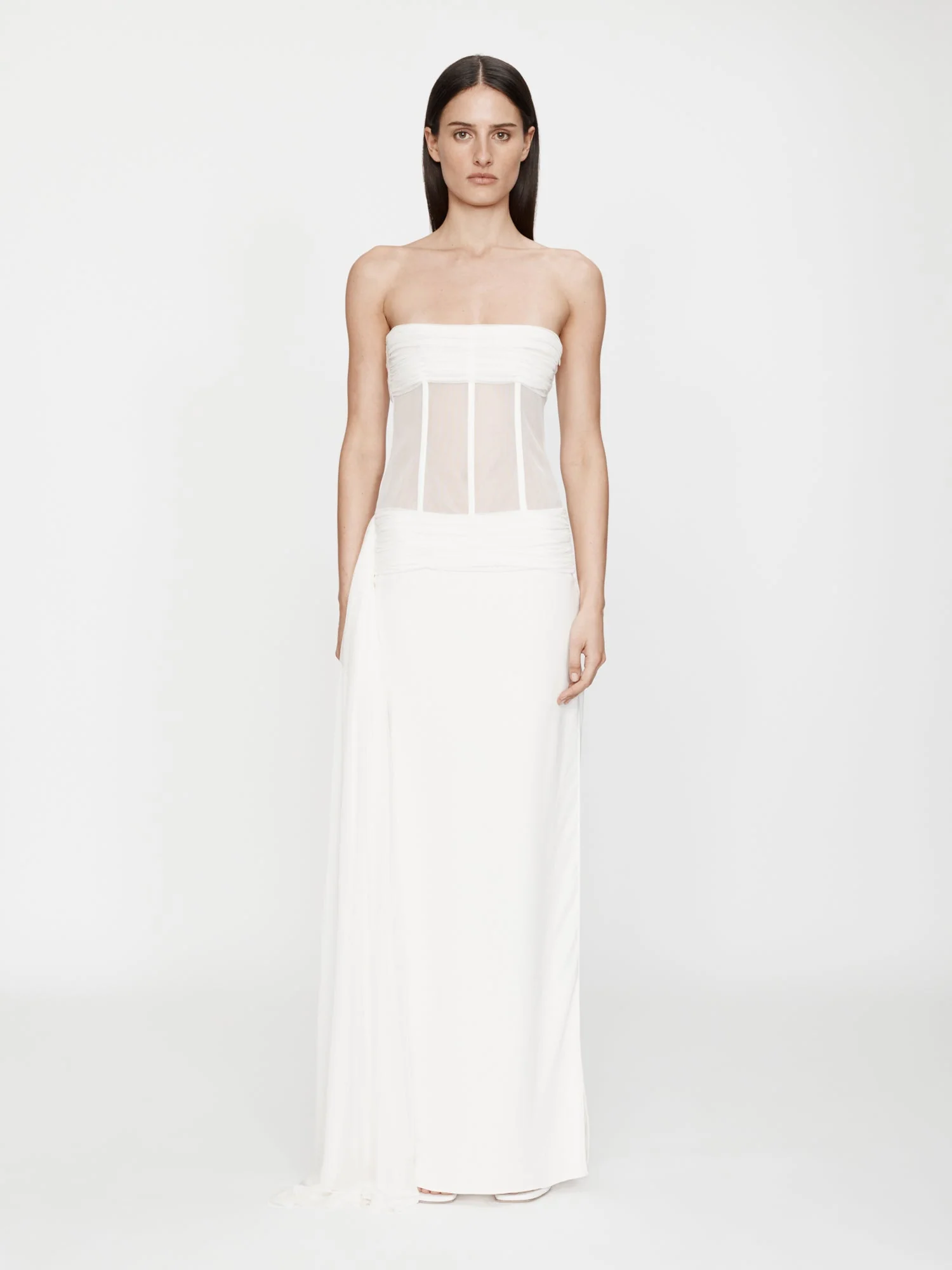 Christopher Esber - Veiled Corset Dress - Image 2