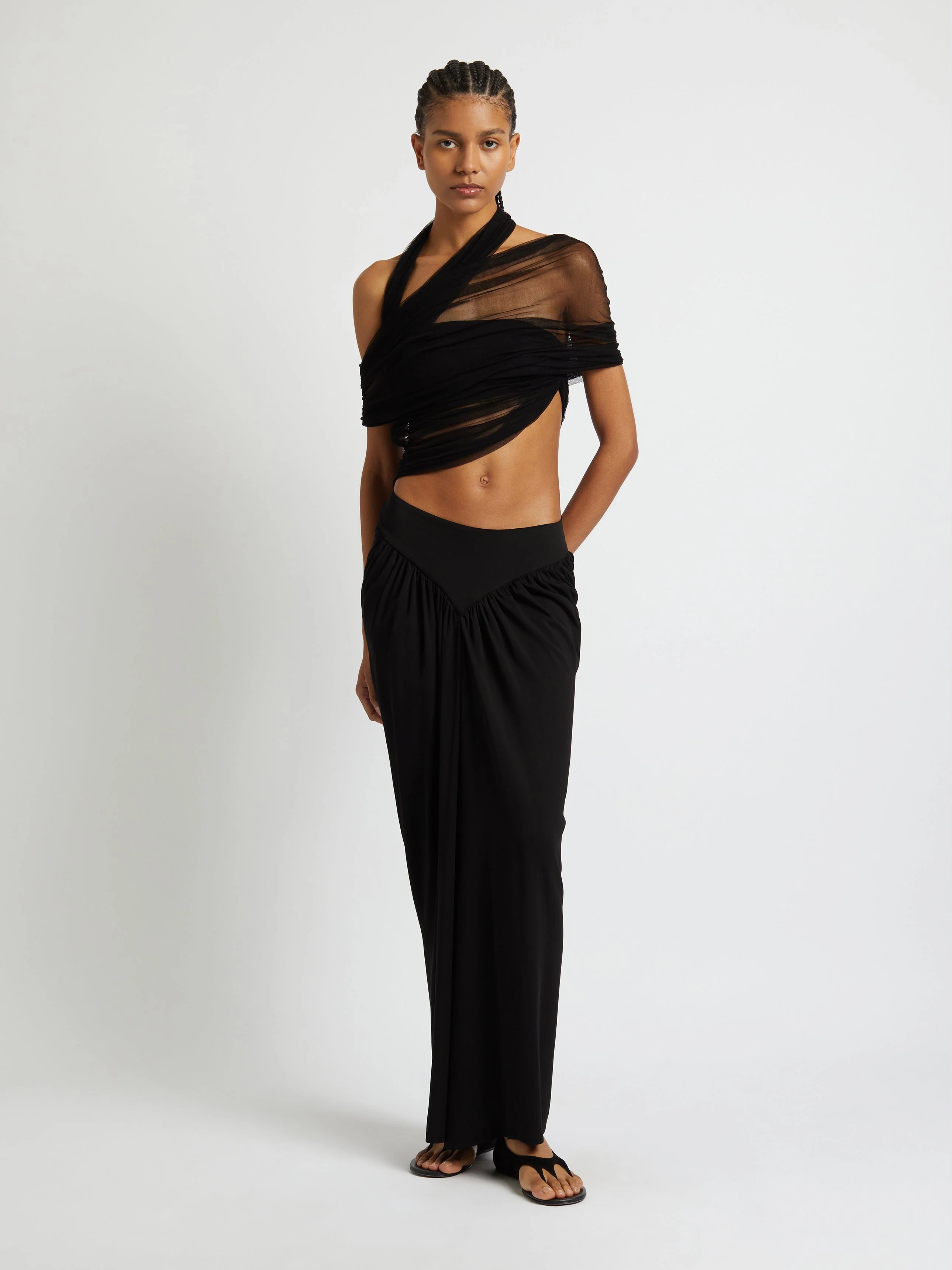 Christopher Esber - Veiled Wrap Top - Image 6