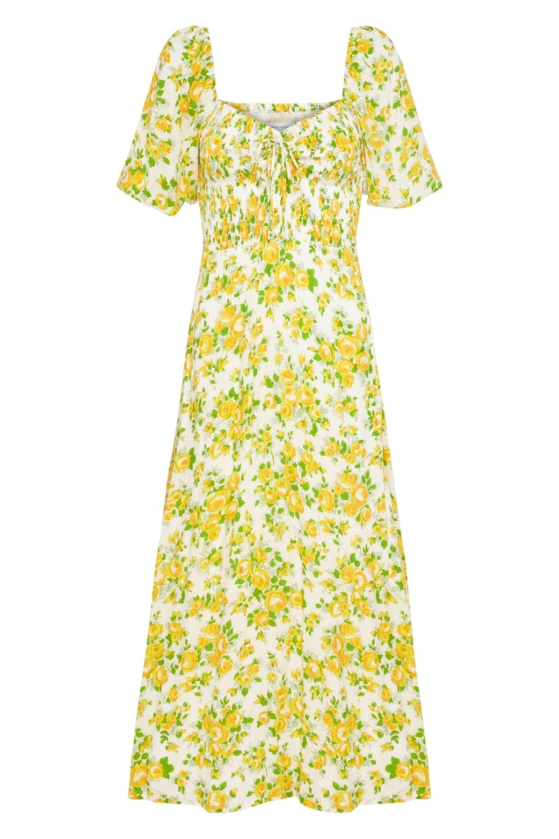 Faithfull - Velika Midi Dress Morello Floral Print - Final Sale - Image 5
