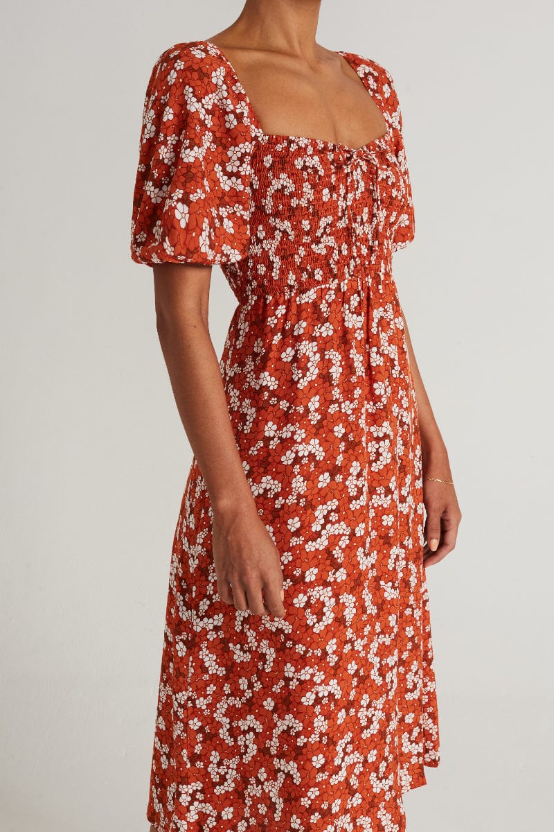 Faithfull - Velika Midi Dress Valencia Floral Print - Final Sale - Image 2