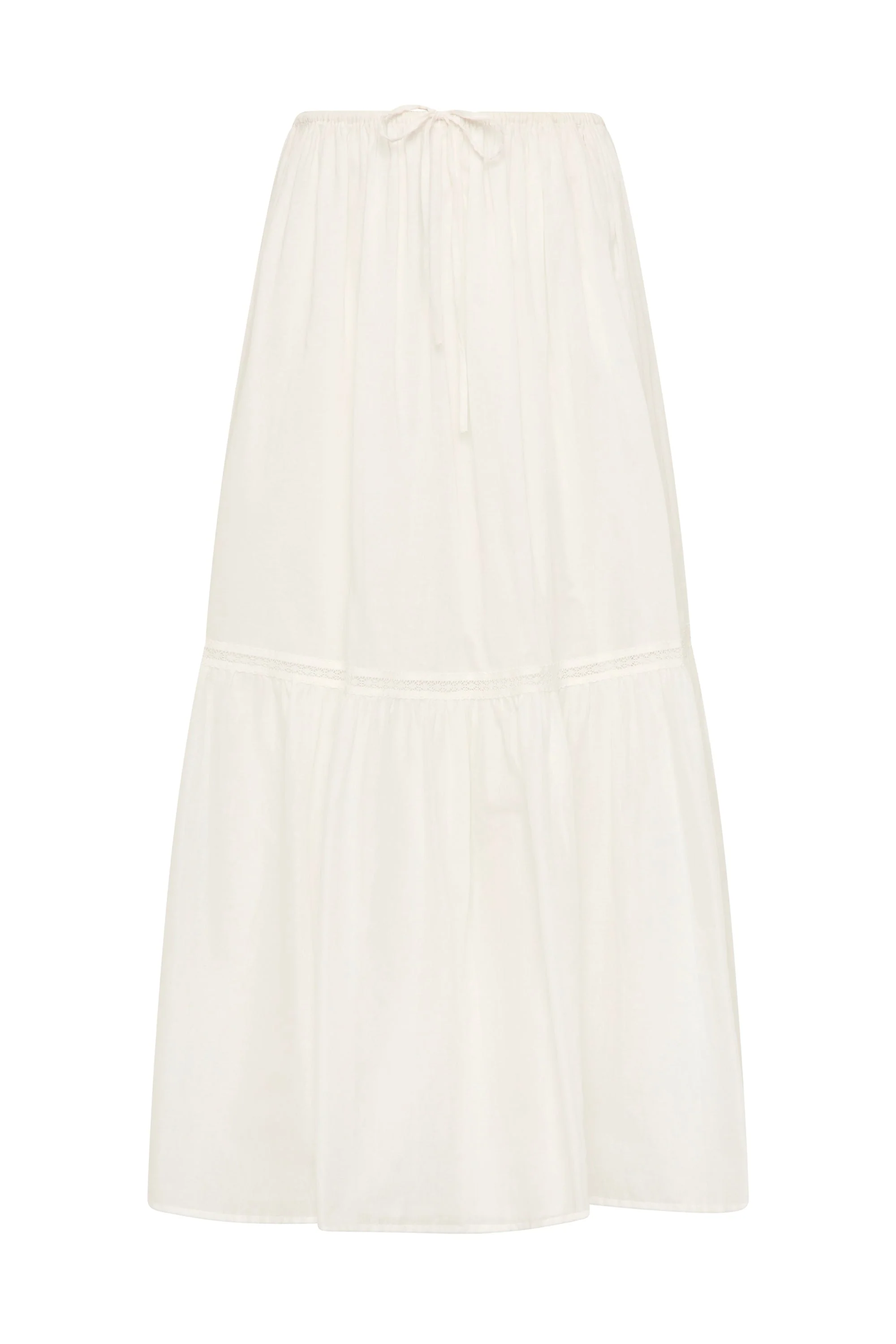Faithfull - Venta Midi Skirt White - Image 7