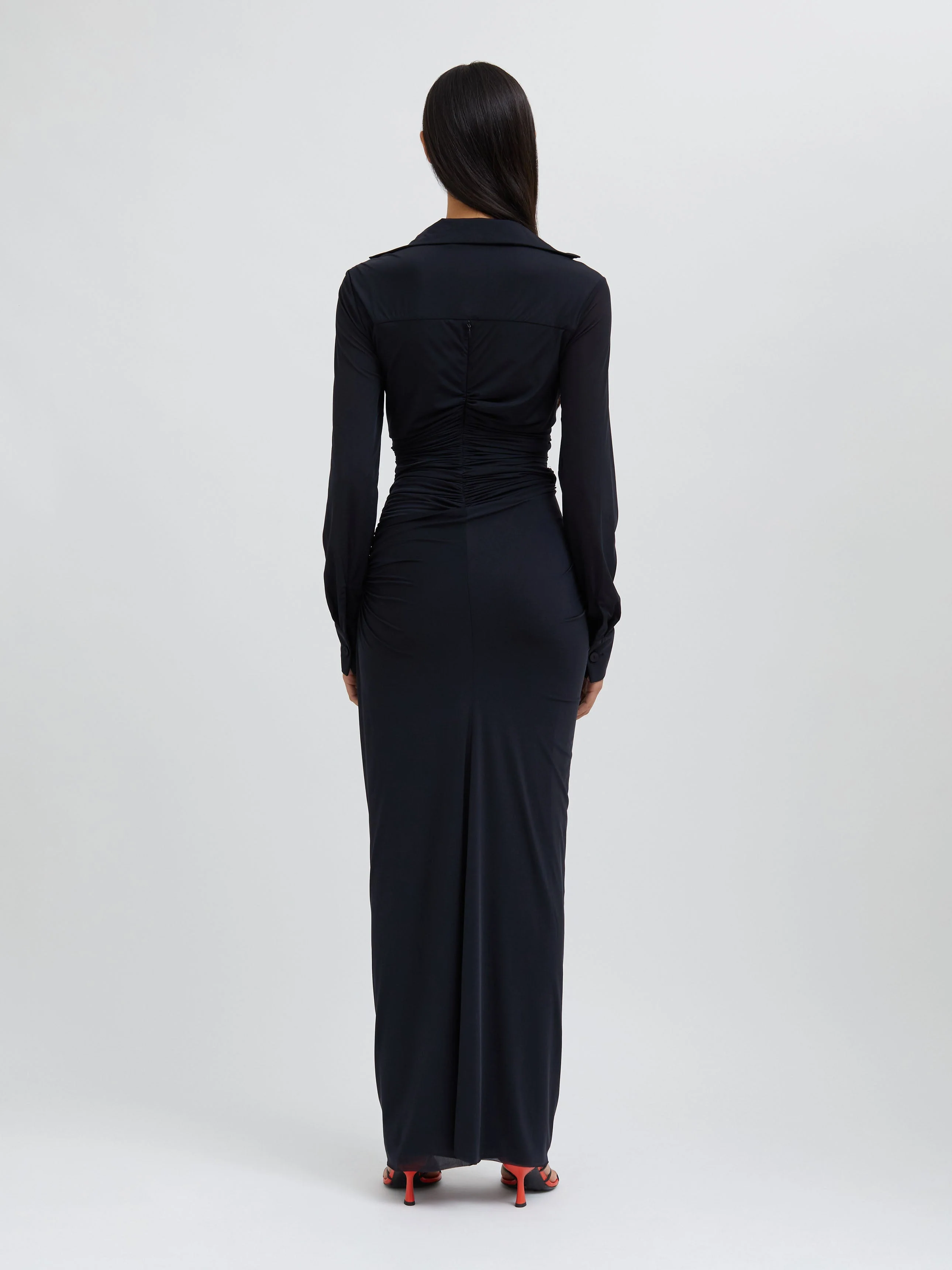 Christopher Esber - Venus Plunge Shirt Dress - Image 5