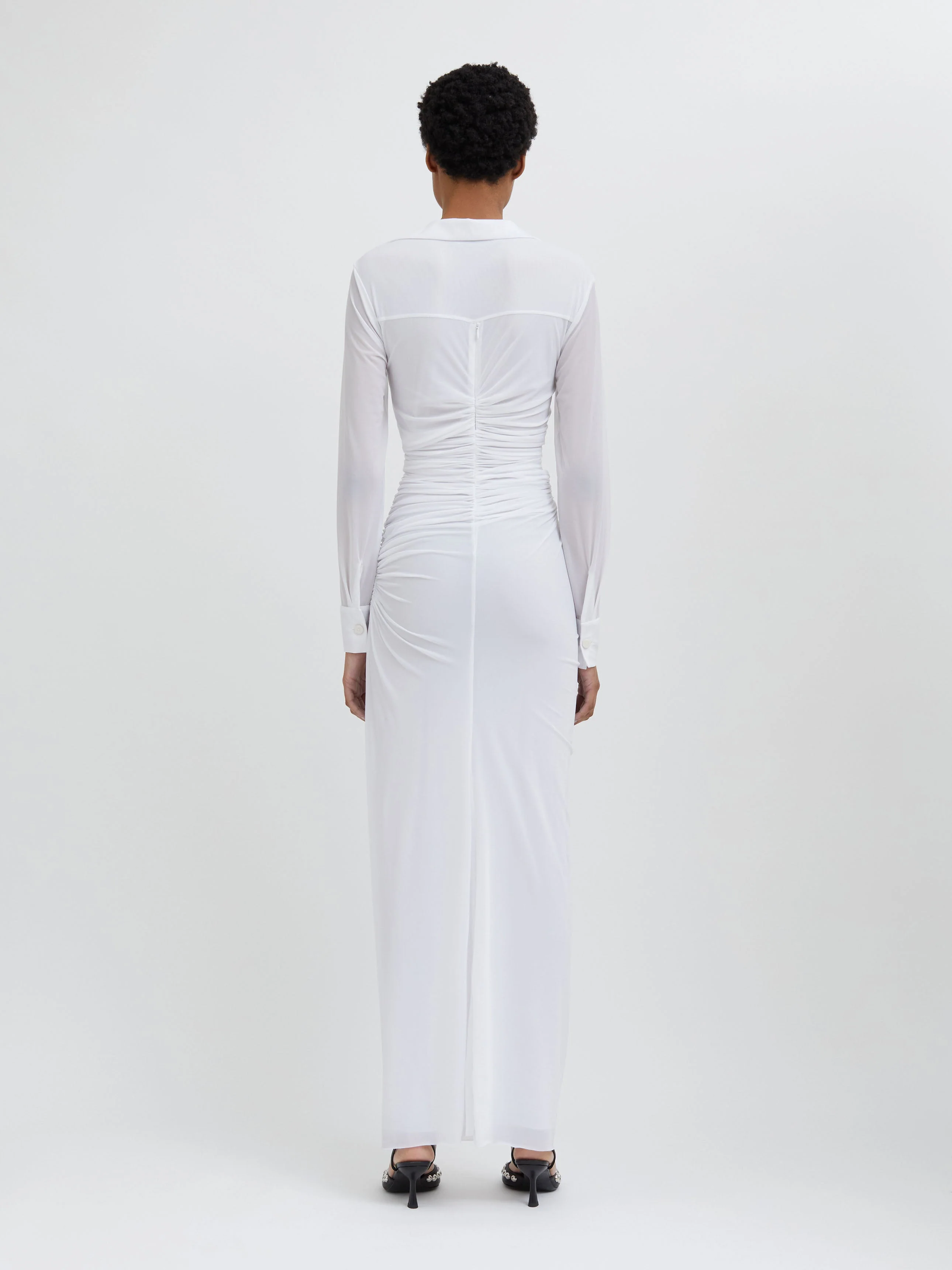 Christopher Esber - Venus Plunge Shirt Dress - Image 5