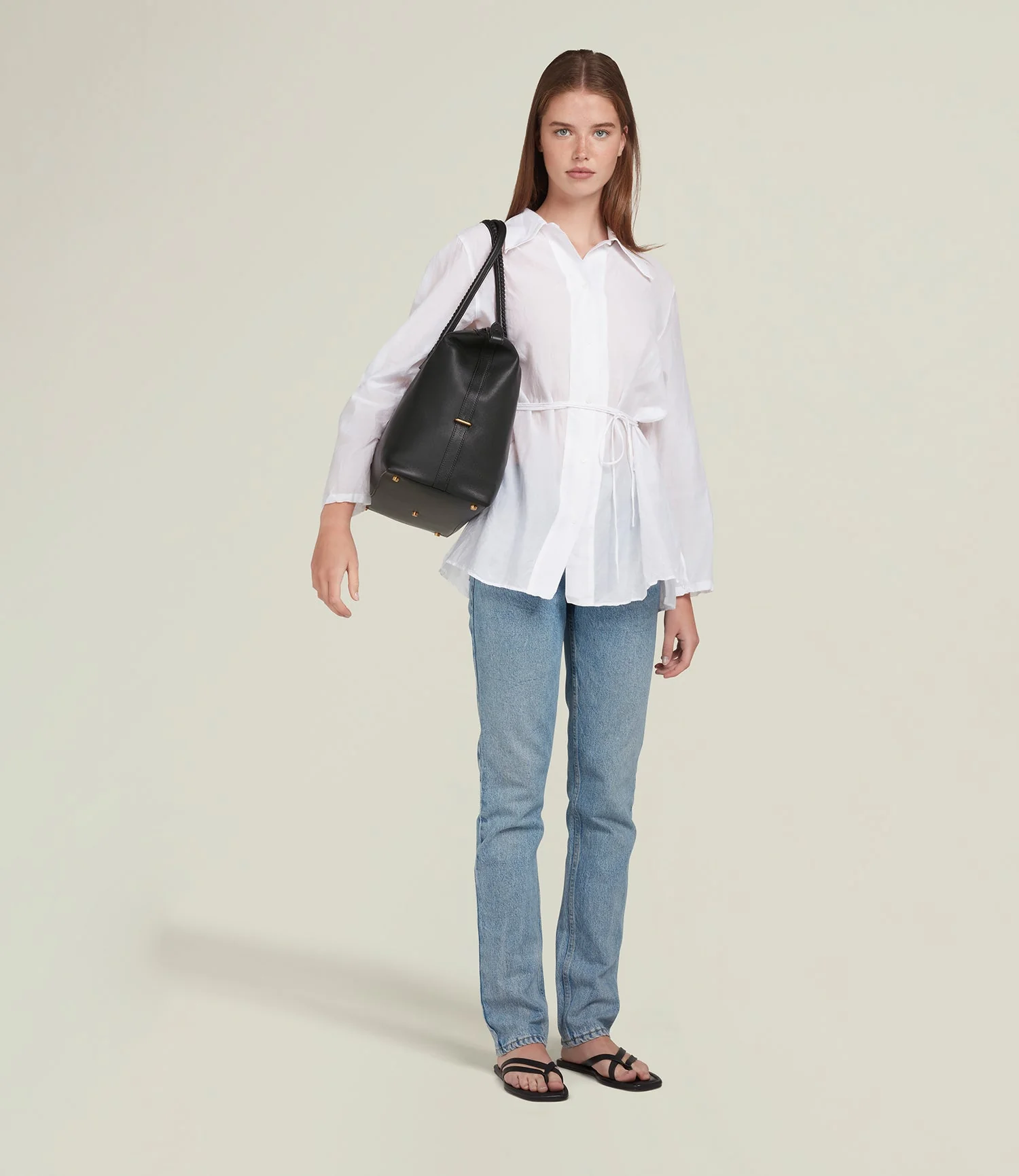 Metier - Vérité All Day Bag Smooth Calfskin Black - Image 5