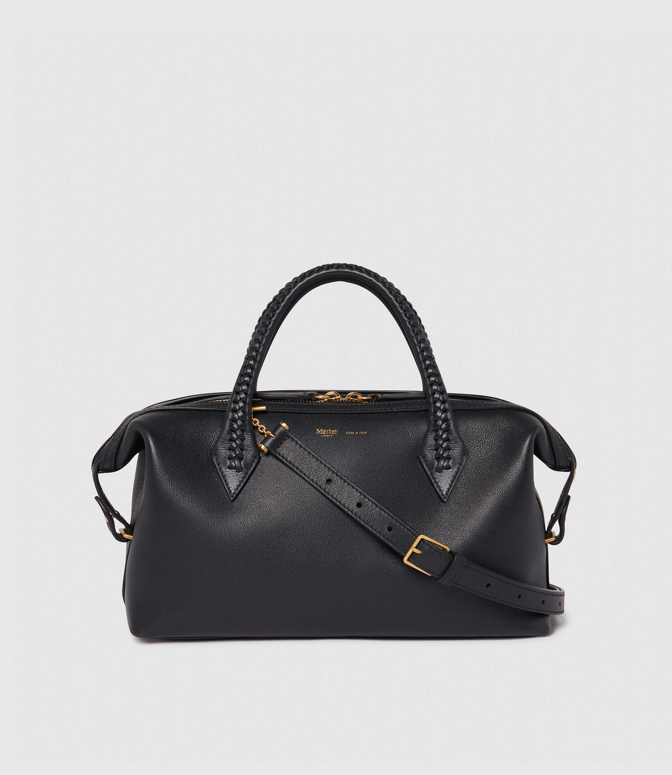 Metier - Vérité City Small Smooth Calfskin Black