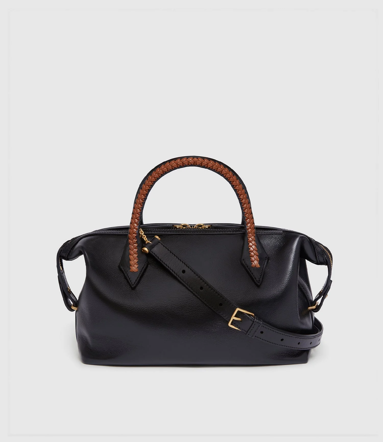 Metier - Vérité City Small Elvis Black with Cognac