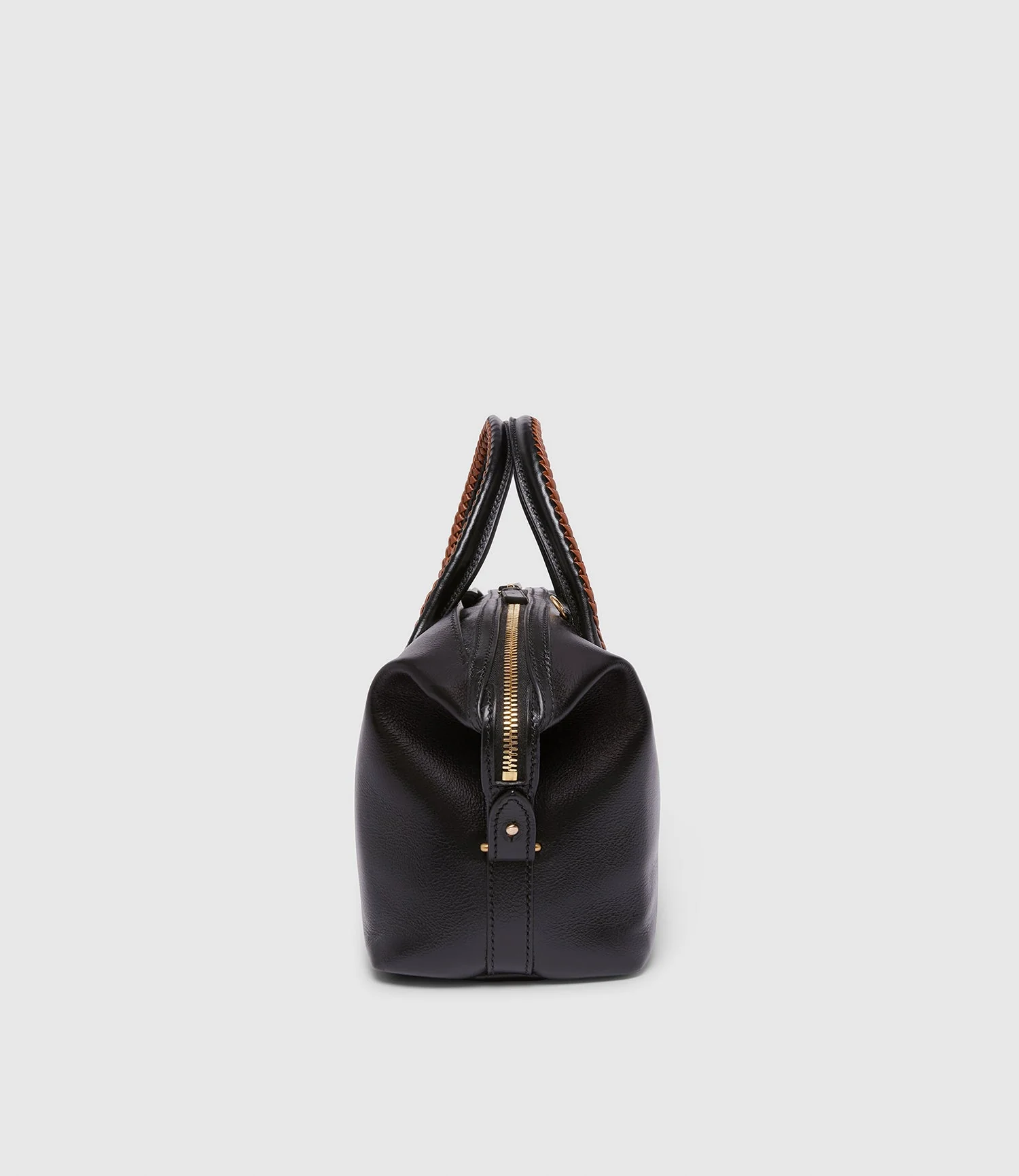 Metier - Vérité City Small Elvis Black with Cognac - Image 4