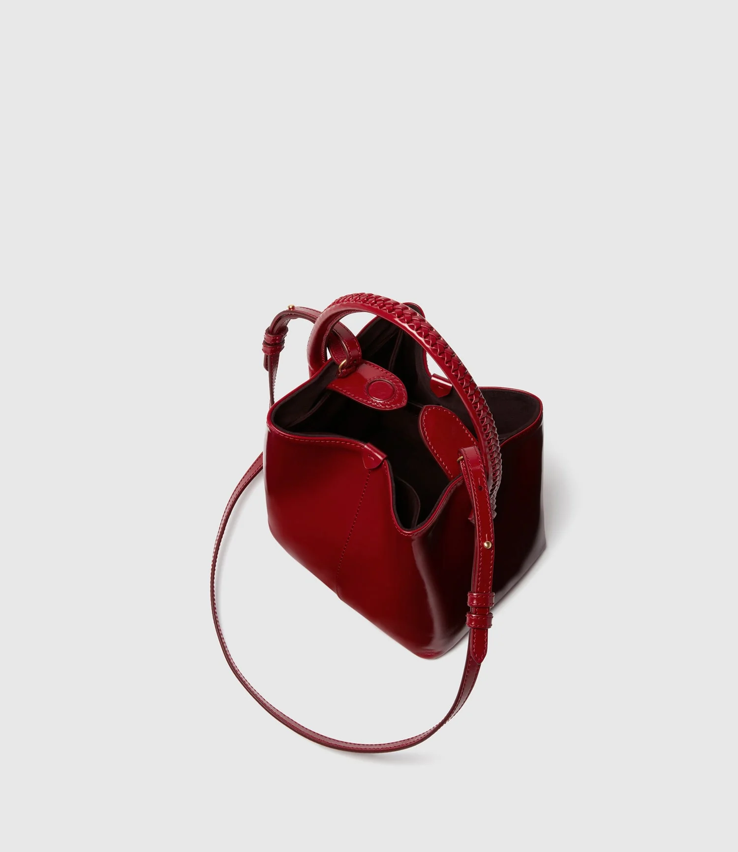 Metier - Vérité Mini Glossy Calfskin Classic Red - Image 3