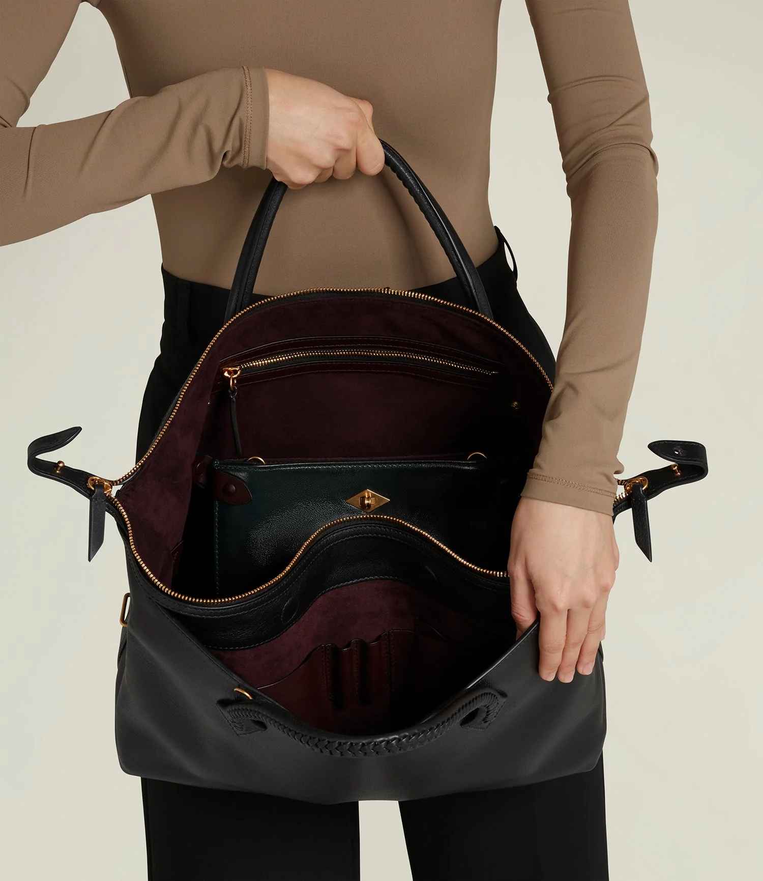 Metier - Vérité City Smooth Calfskin Black - Image 6