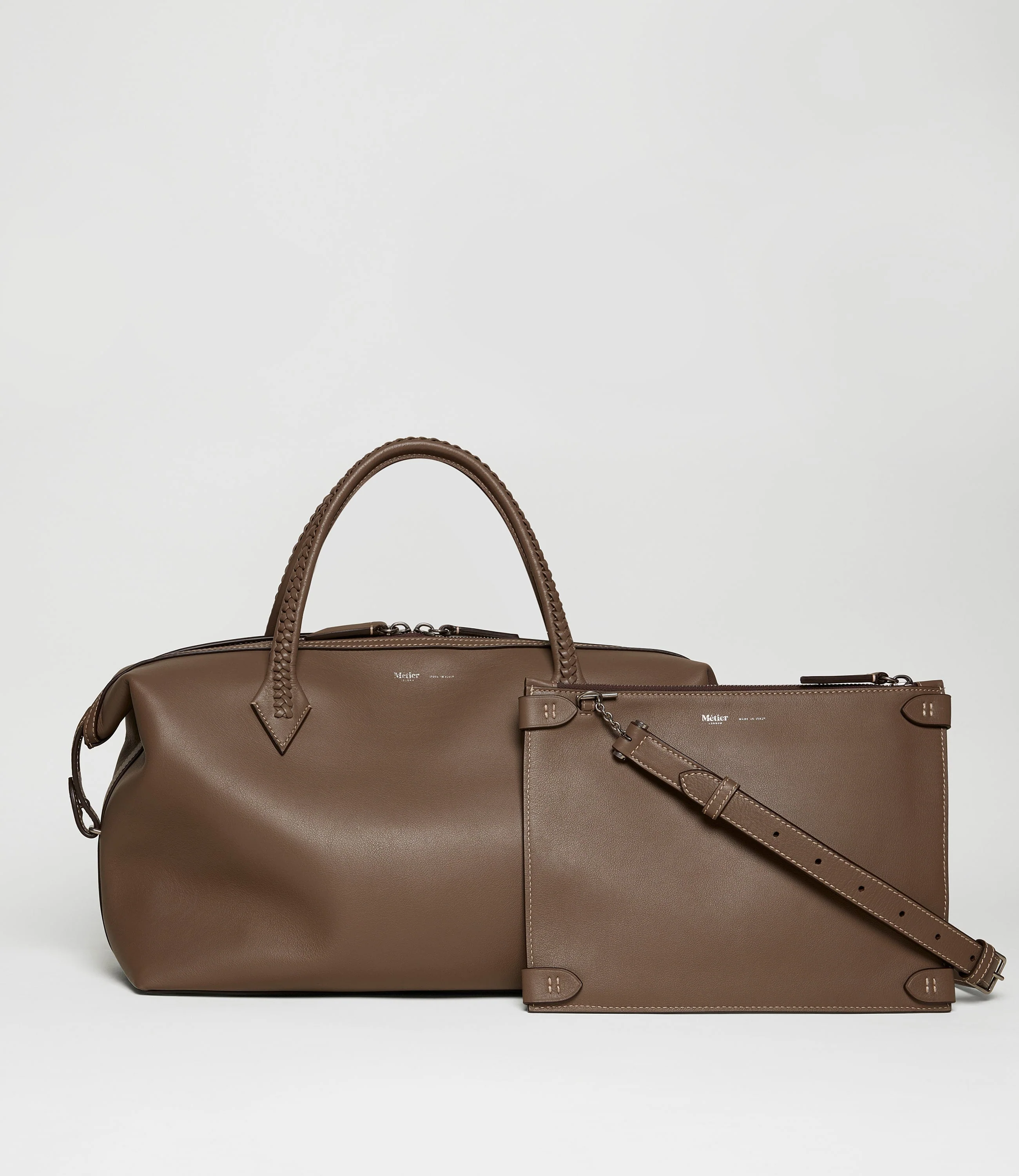 Metier - Vérité City Smooth Calfskin Taupe - Image 2