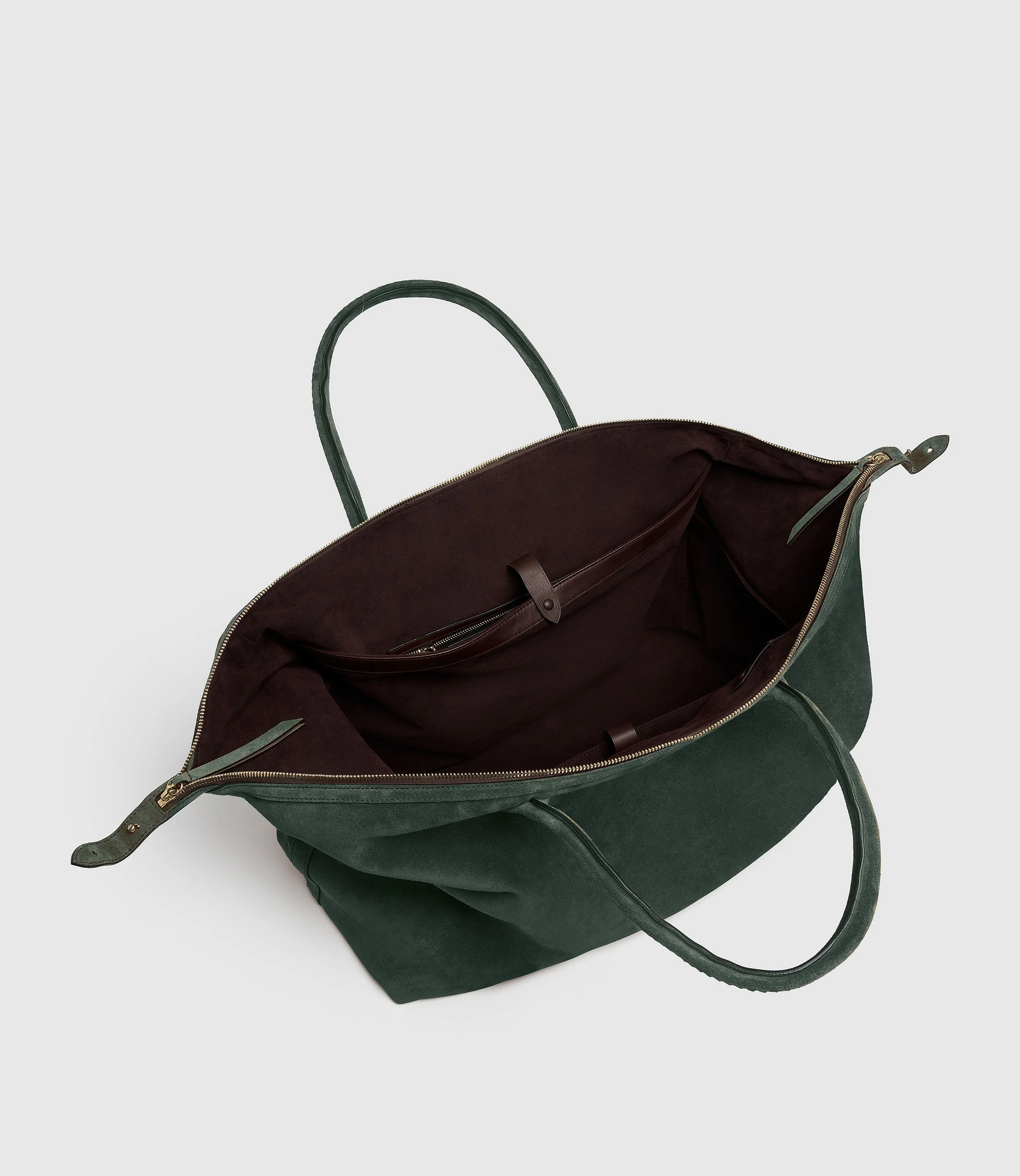 Metier - Vérité Weekend Bag Suede Emerald - Image 2