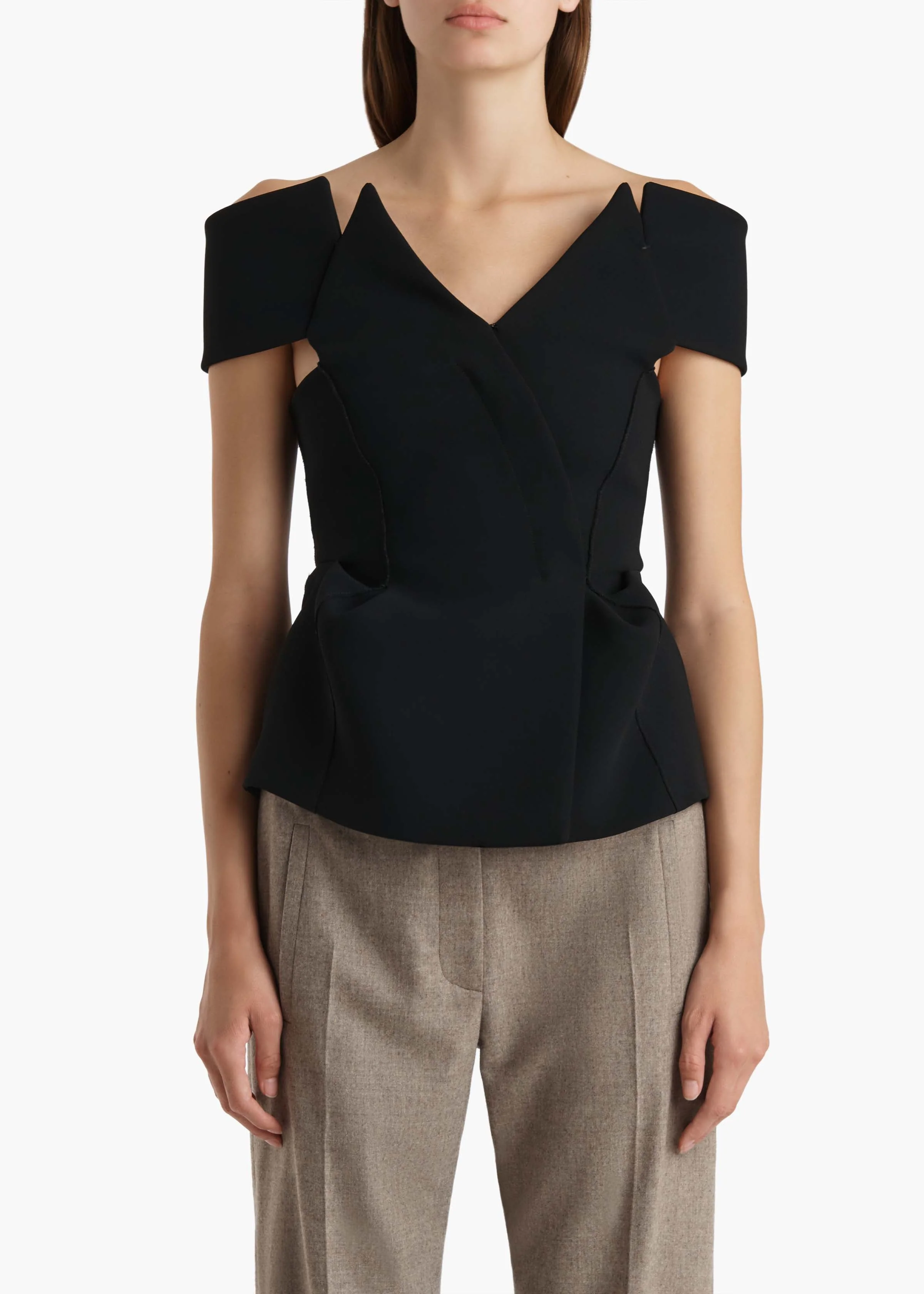 Khaite - Verone Top in Black - Image 10