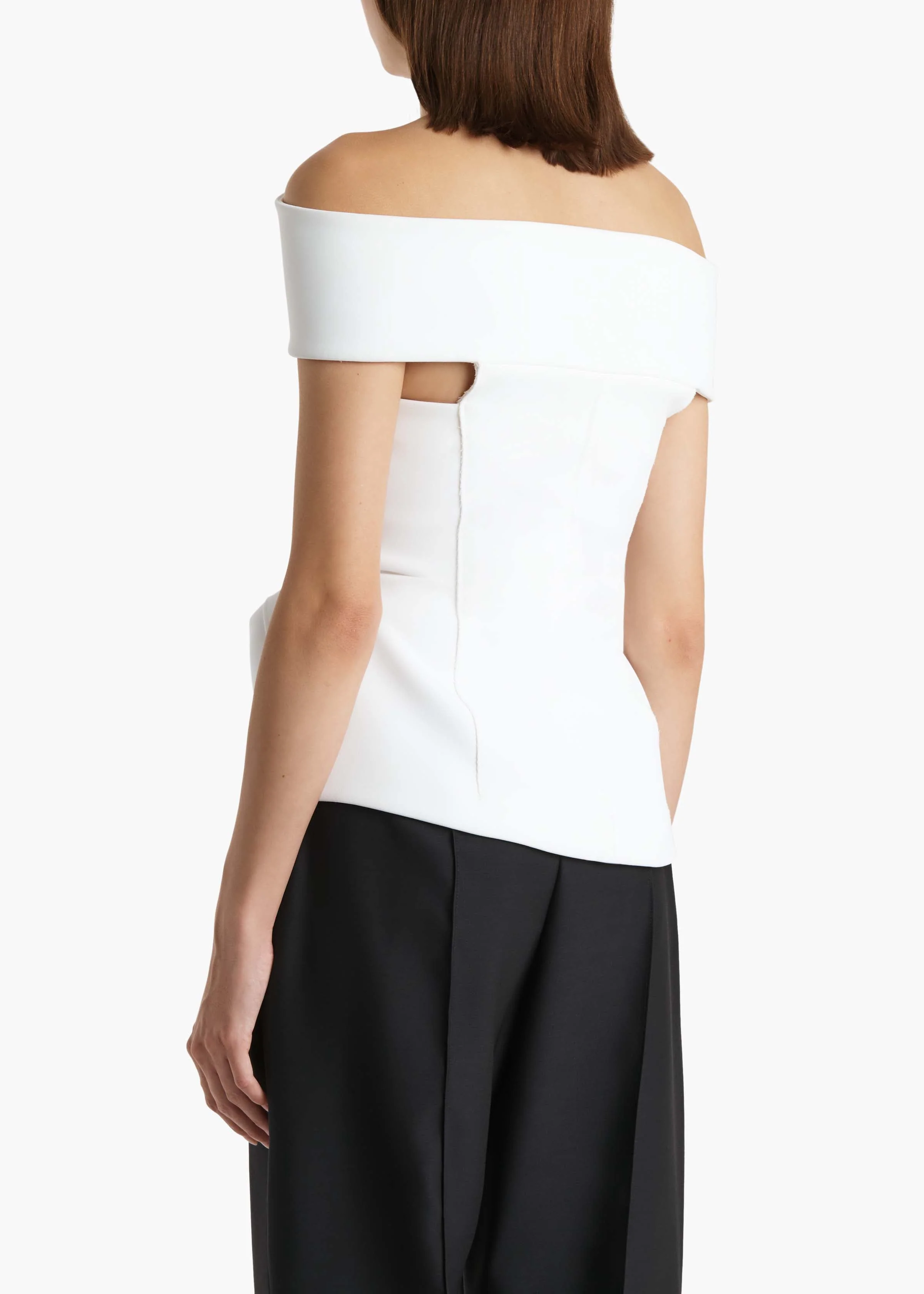Khaite - Verone Top in Chalk - Image 11