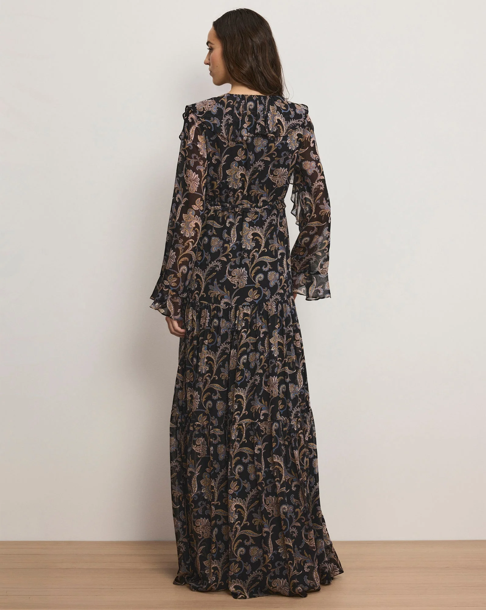 Veronica Beard - Akara Silk Maxi Dress - Image 4