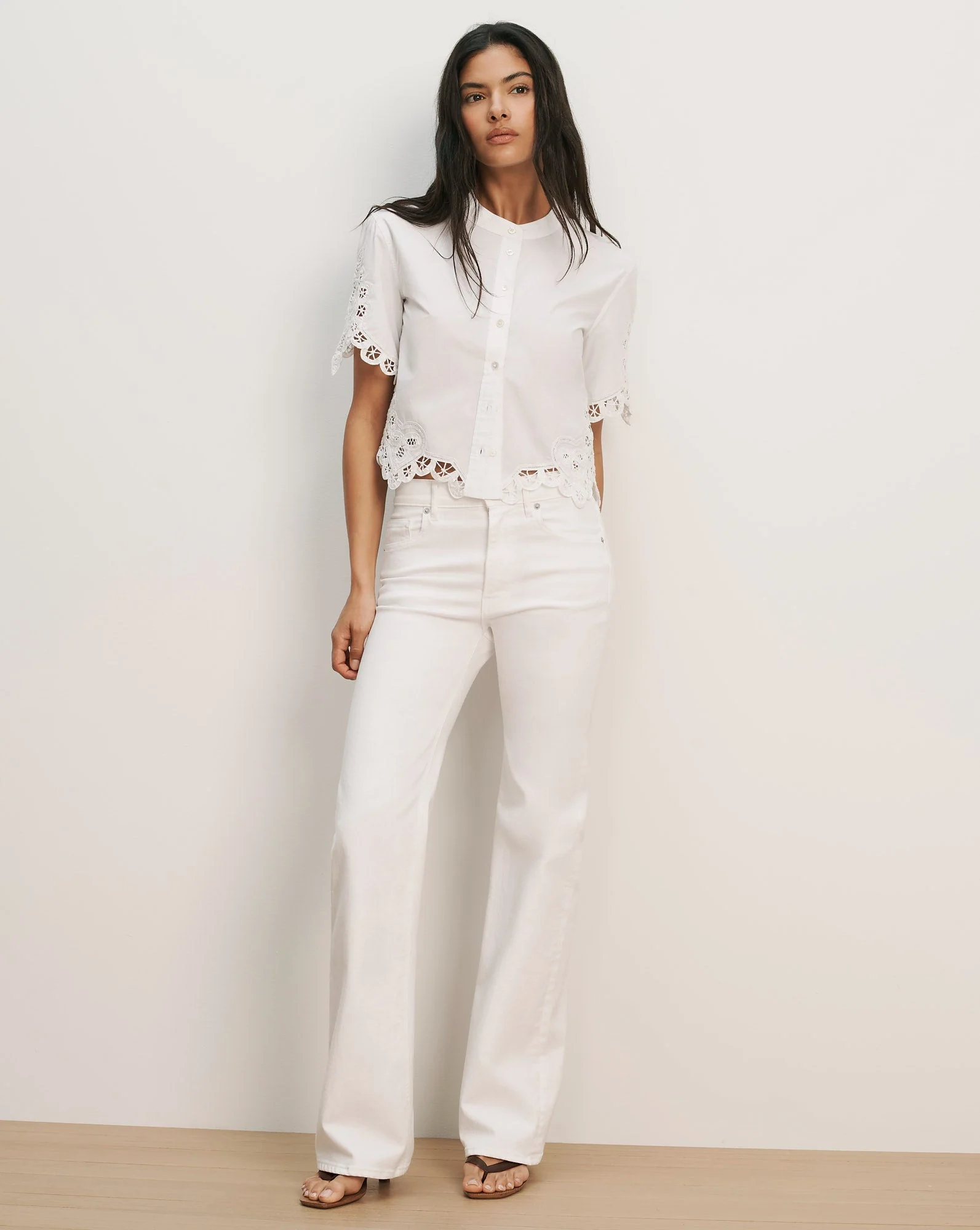 Veronica Beard - Aleck Lace Button - Down Shirt - Image 2