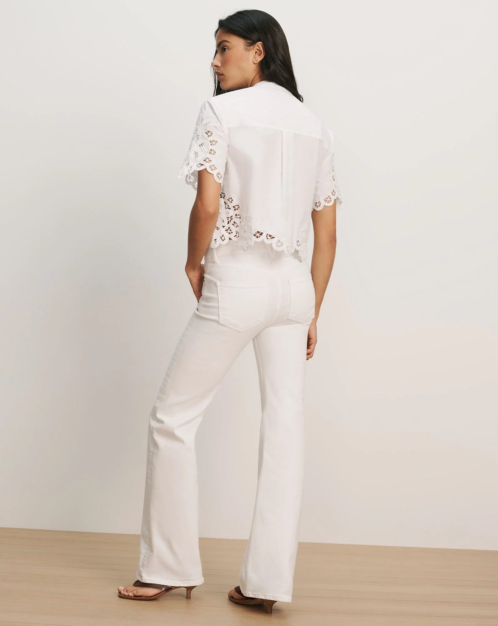 Veronica Beard - Aleck Lace Button - Down Shirt - Image 3