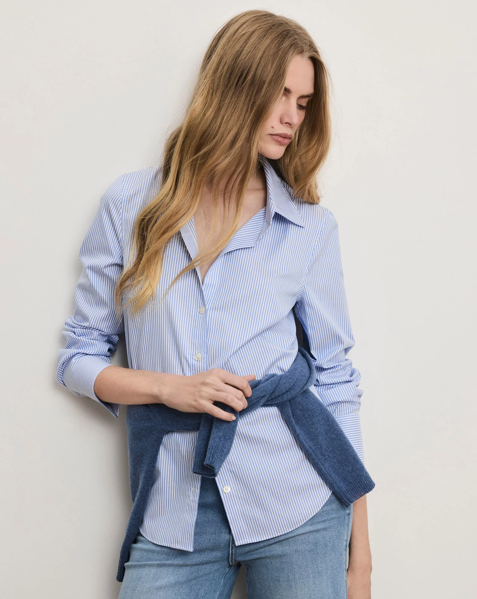 Veronica Beard - Amelia Striped Button - Down Shirt