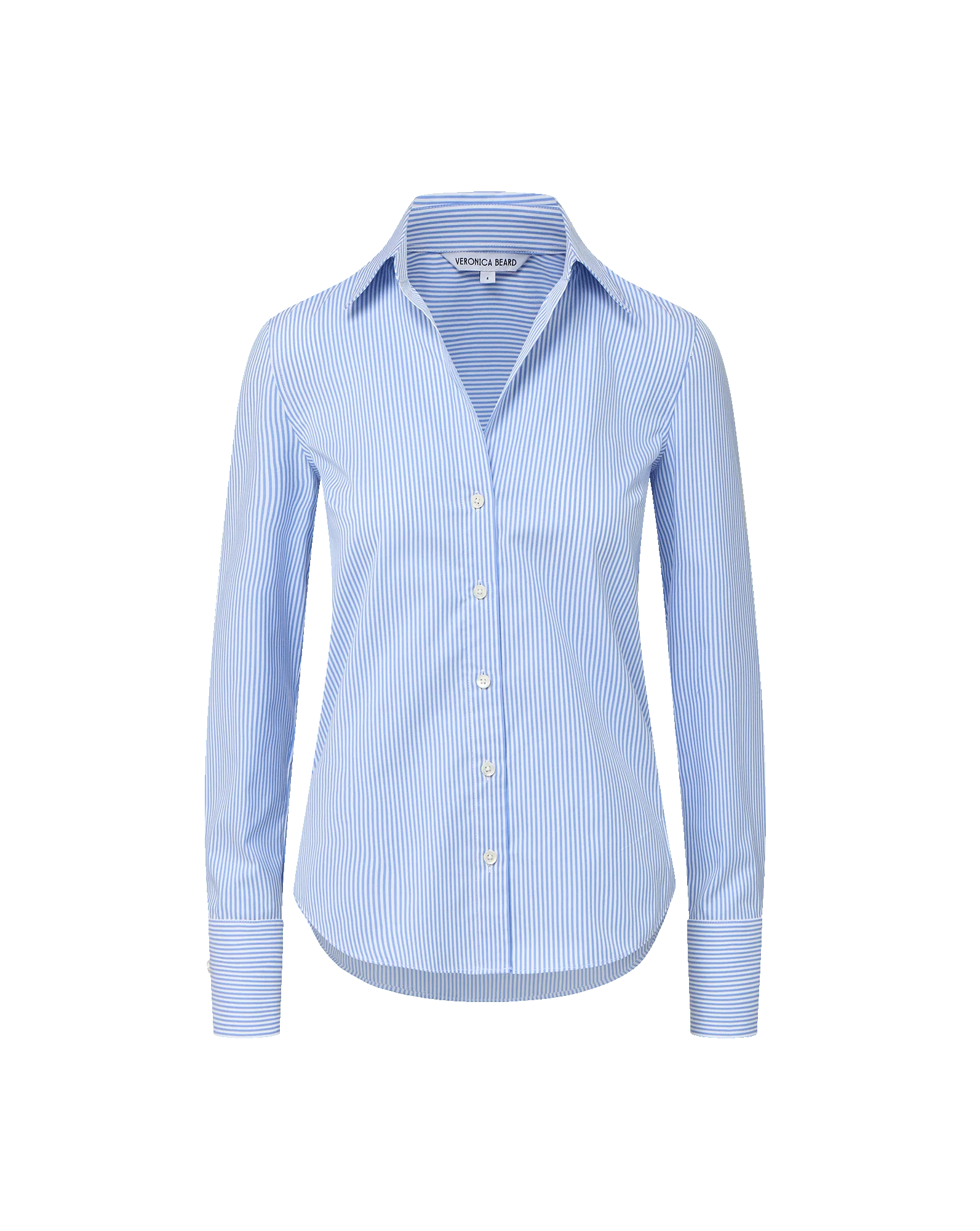 Veronica Beard - Amelia Striped Button - Down Shirt - Image 5