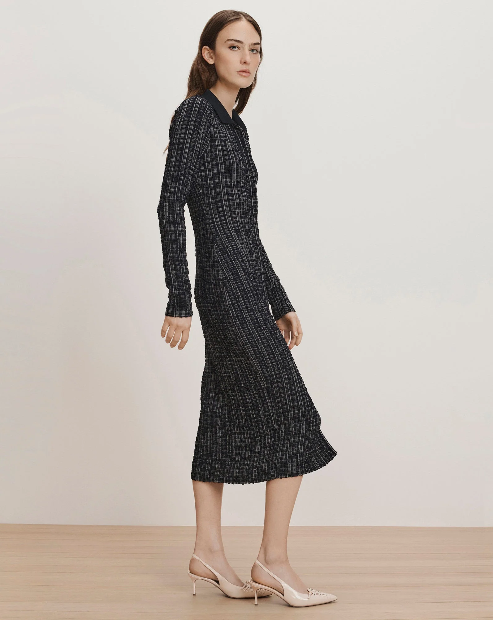 Veronica Beard - Barrett Plaid Midi Dress - Image 2