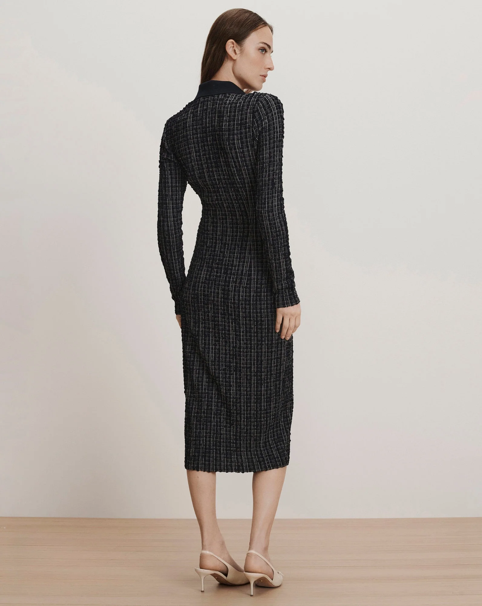 Veronica Beard - Barrett Plaid Midi Dress - Image 3