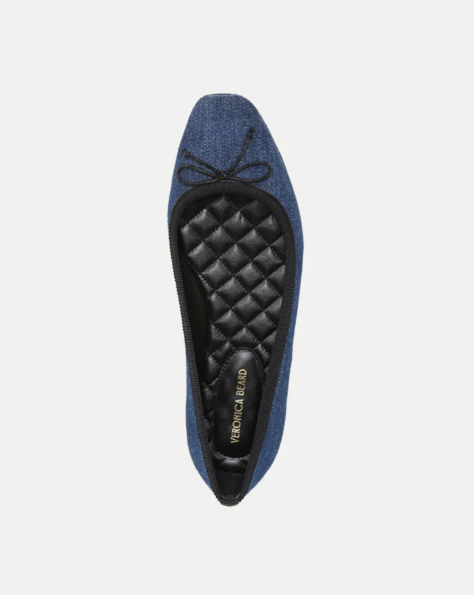 Veronica Beard - Beatrix Denim Ballet Flat - Image 3