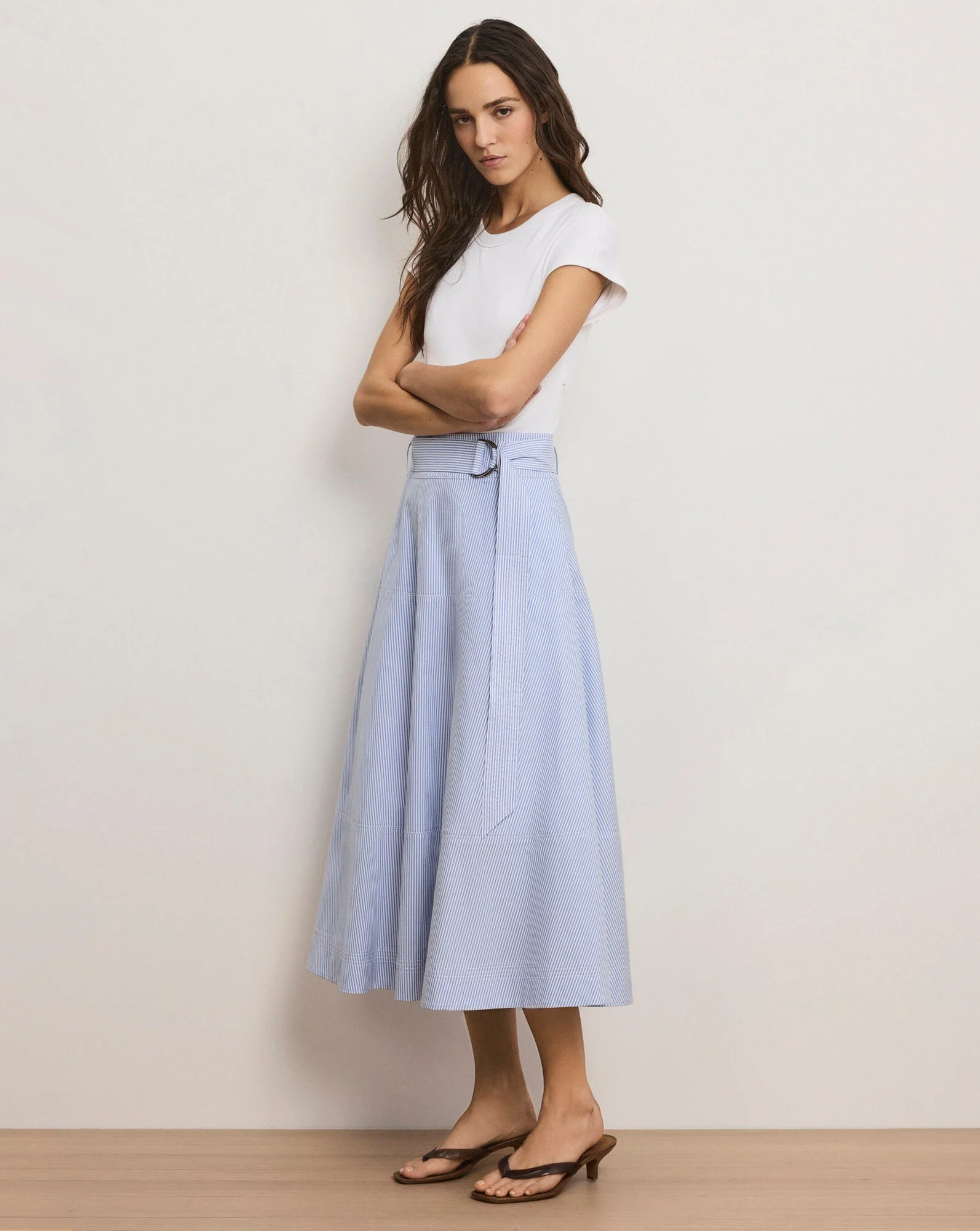 Veronica Beard - Belmar Mixed - Media Midi Dress - Image 3