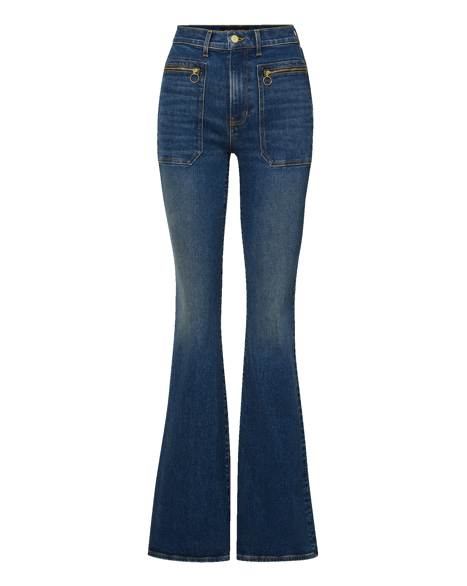 Veronica Beard - Beverly Patch - Pocket Skinny - Flare Jean - Image 8