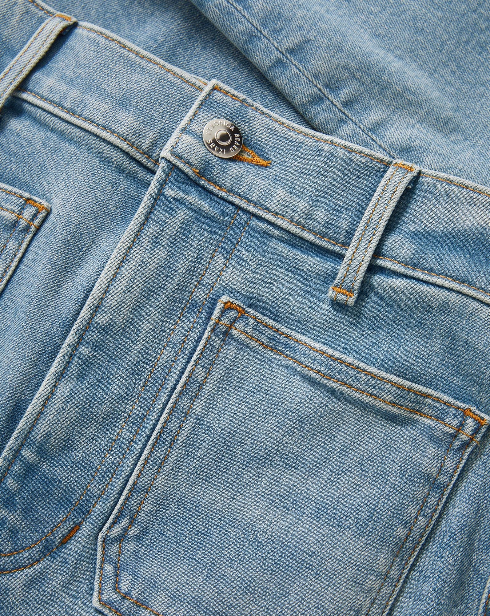 Veronica Beard - Beverly Patch - Pocket Skinny - Flare Jean - Image 4