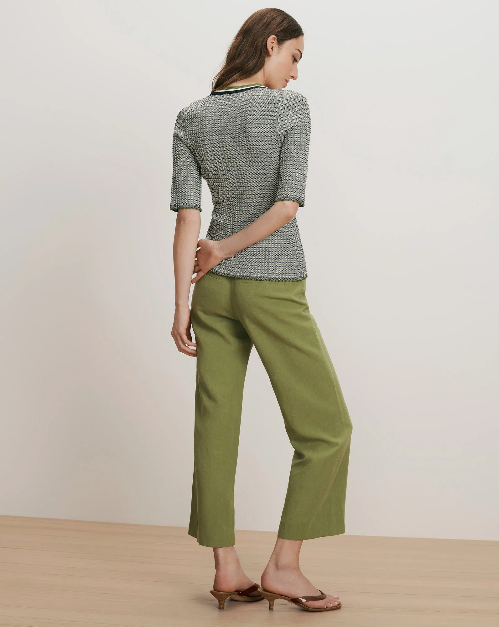 Veronica Beard - Calliope Knit Button - Front Top - Image 4